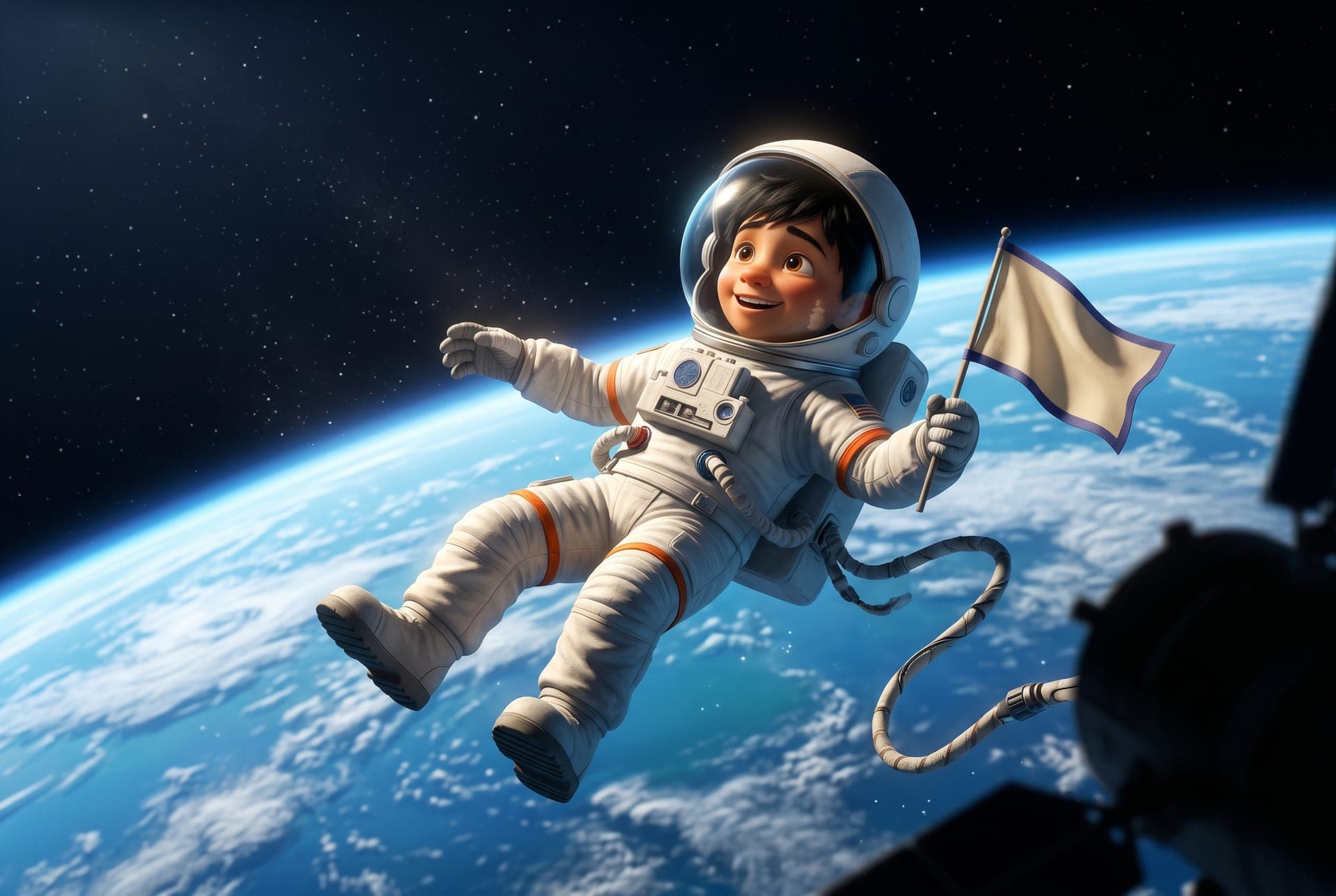 Visual preview of the The Spacewalk archetype
