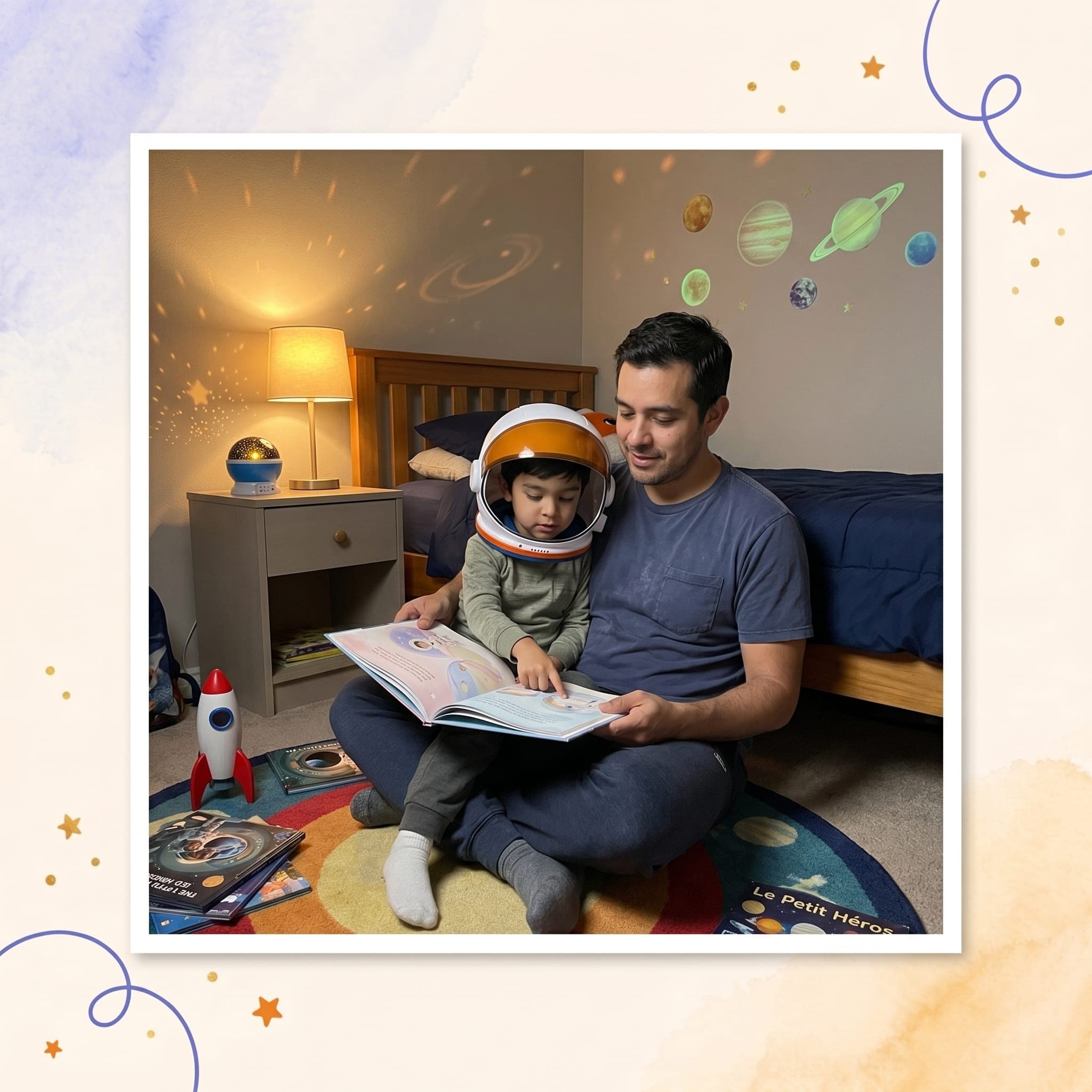 My First Journey into Space — a family reading moment