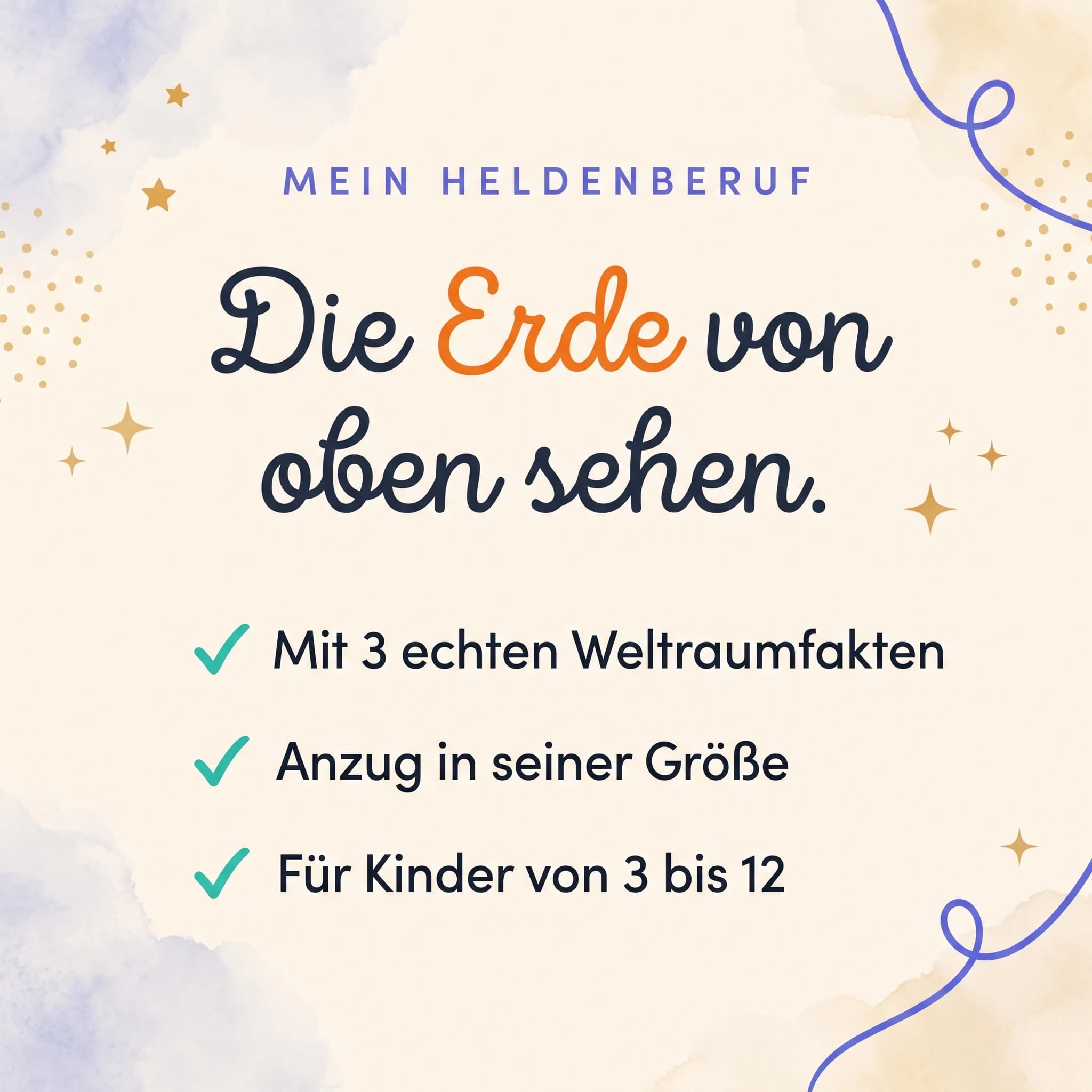 Meine erste Reise ins All — Produktkarte