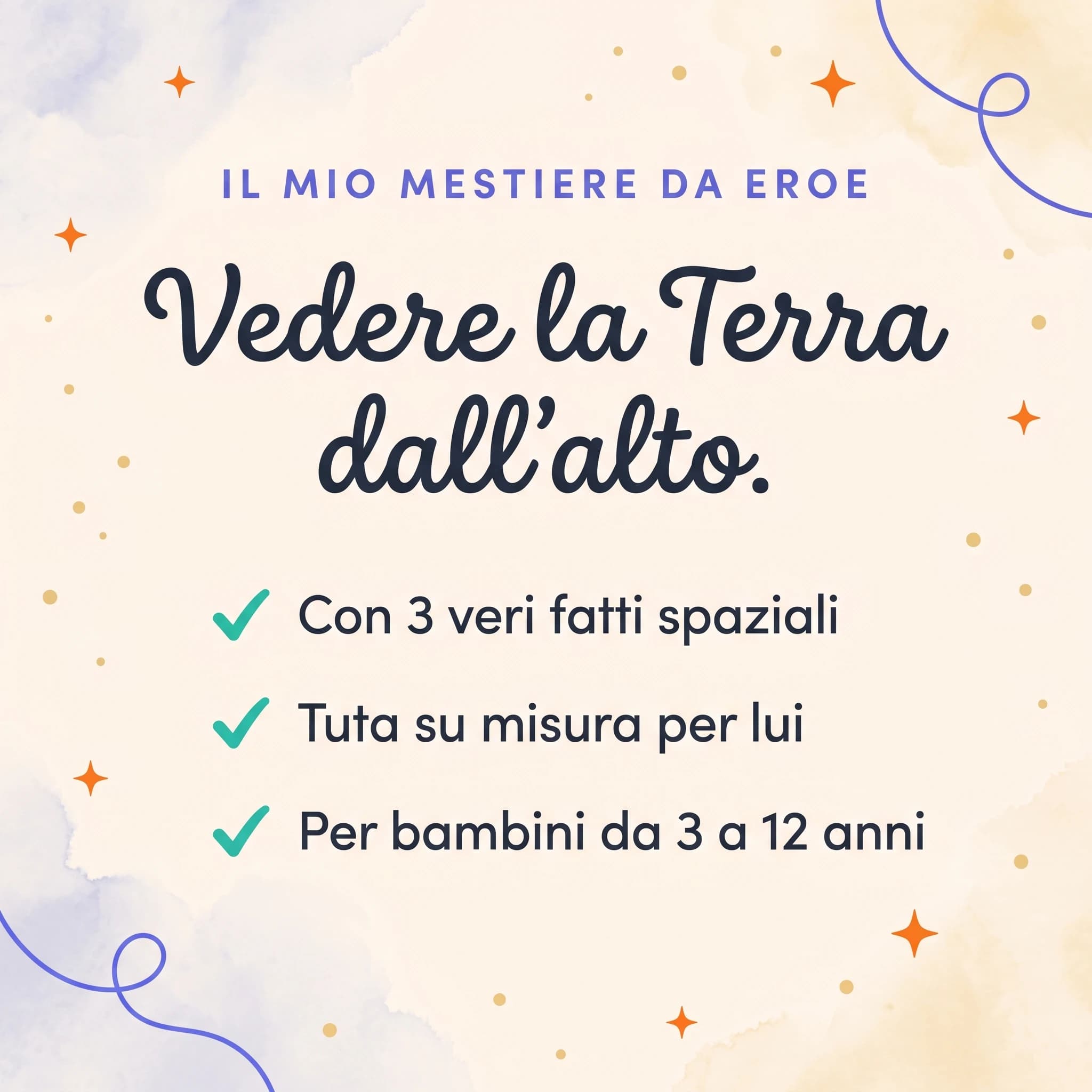 Il mio primo viaggio nello spazio — scheda prodotto