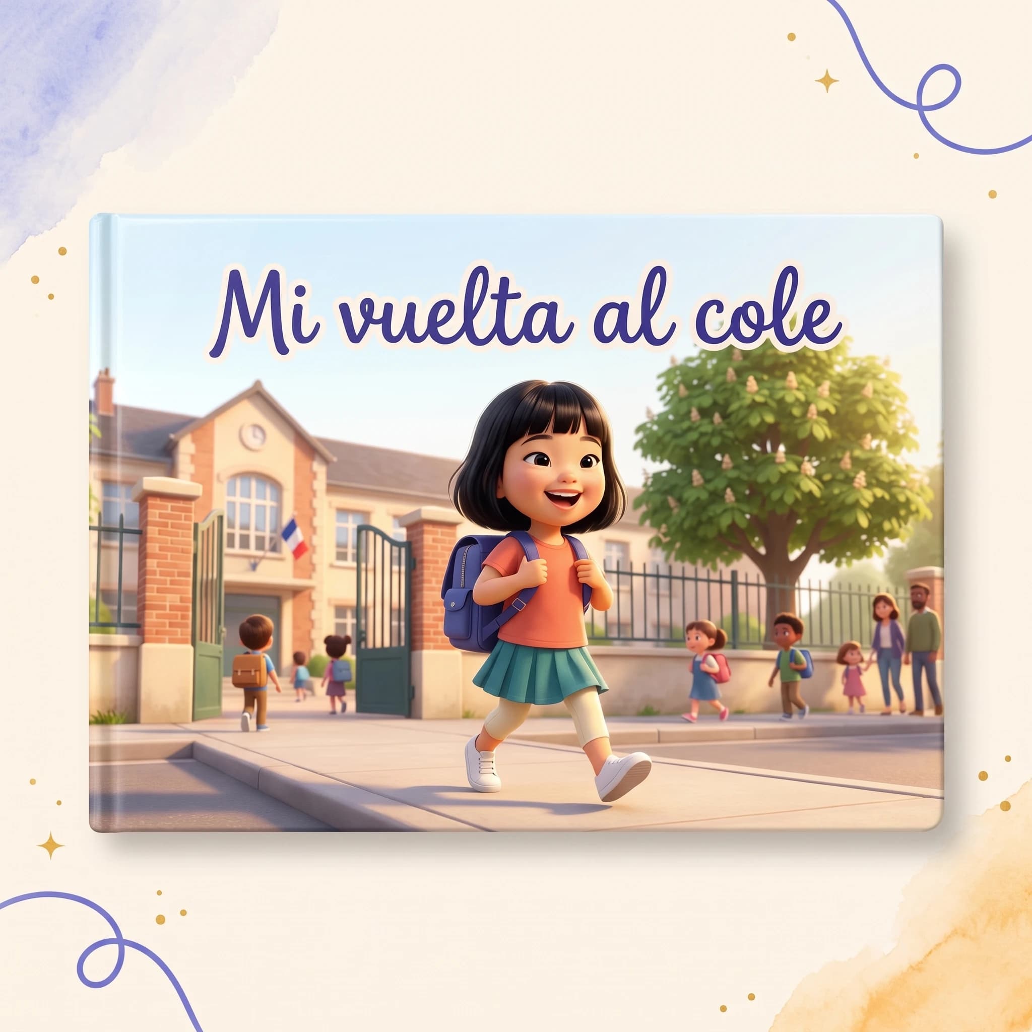 Mi vuelta al cole — portada del libro