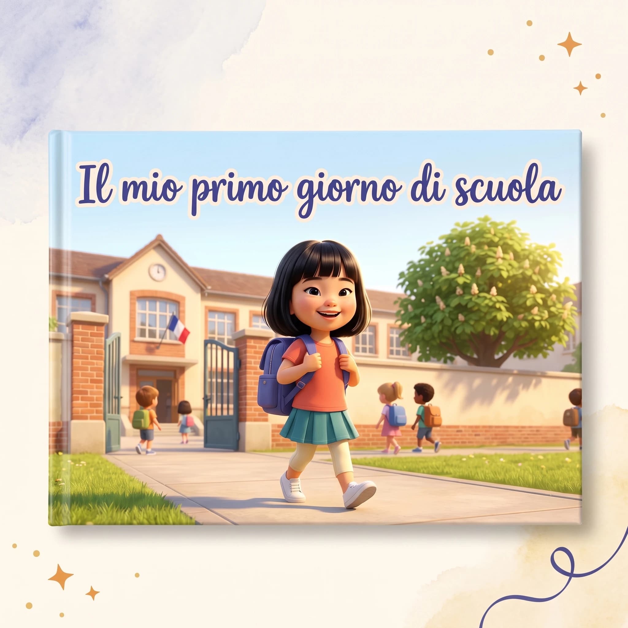 Il mio primo giorno di scuola — copertina del libro