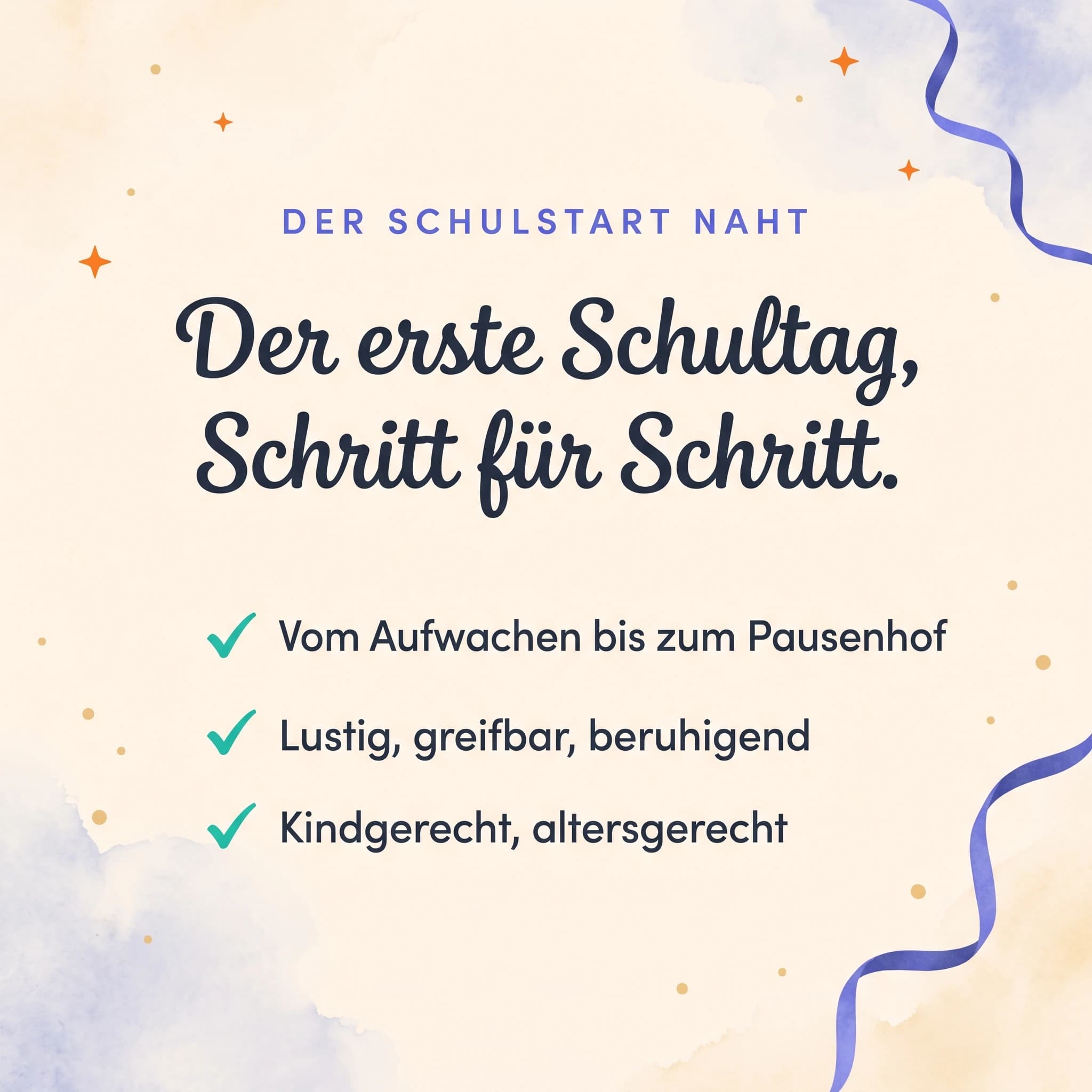 Mein erster Schultag — Produktkarte