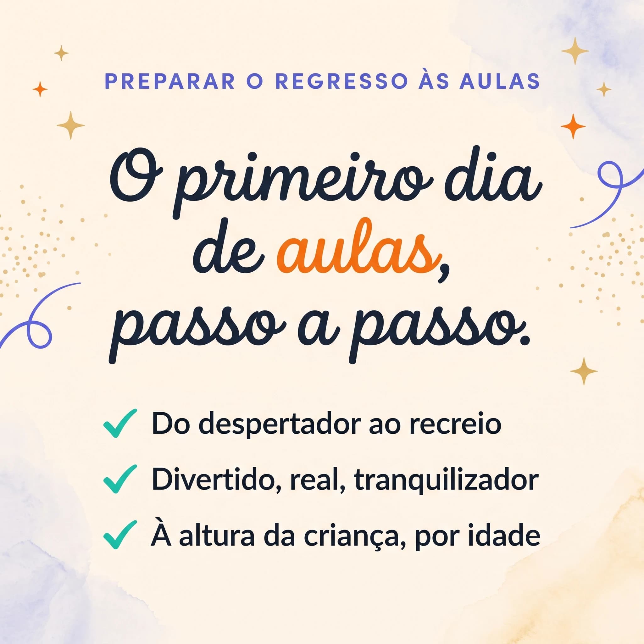 O Meu Primeiro Dia de Escola — cartão de produto