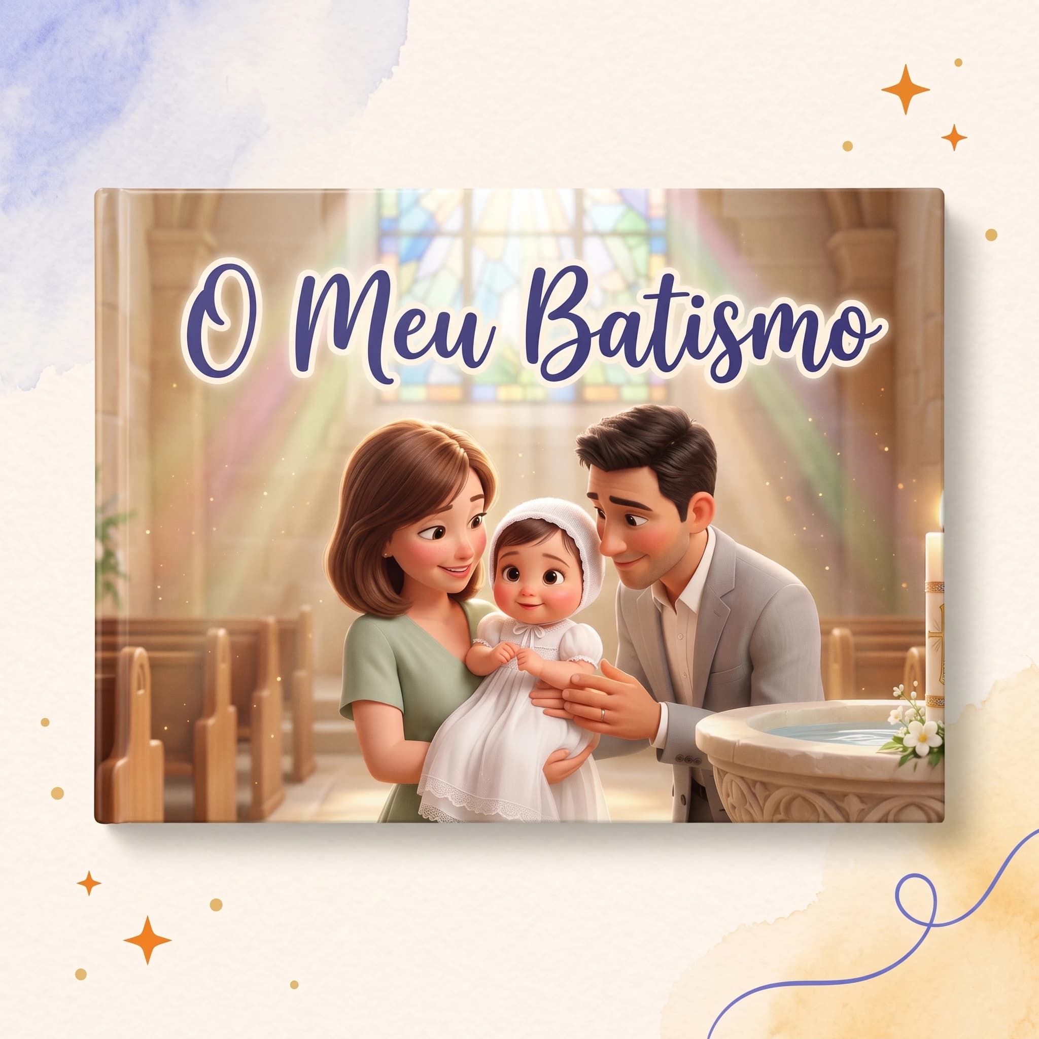 O Meu Batismo — capa do livro