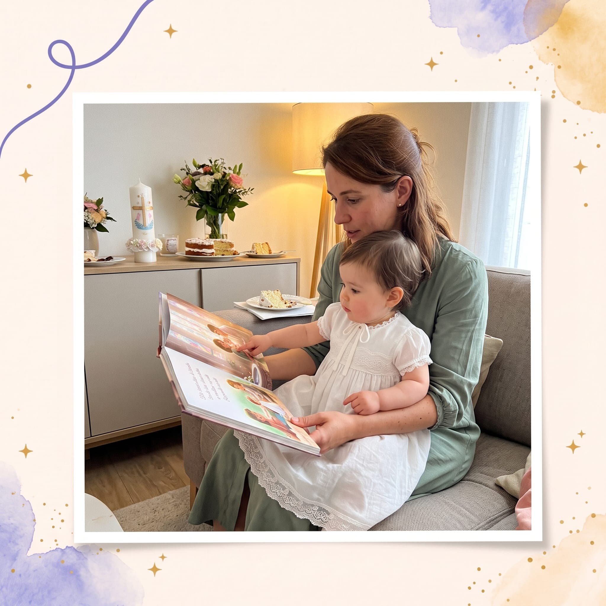 O Meu Batismo — momento de leitura em família