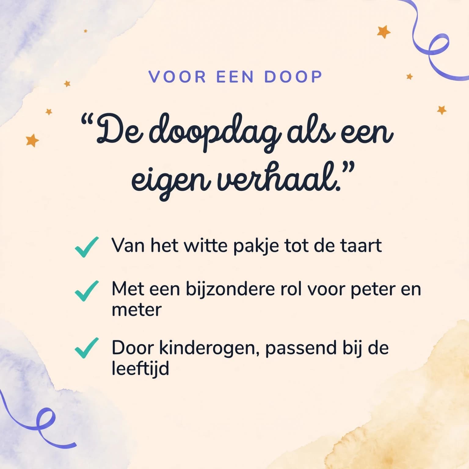 Mijn doopsel — productkaart
