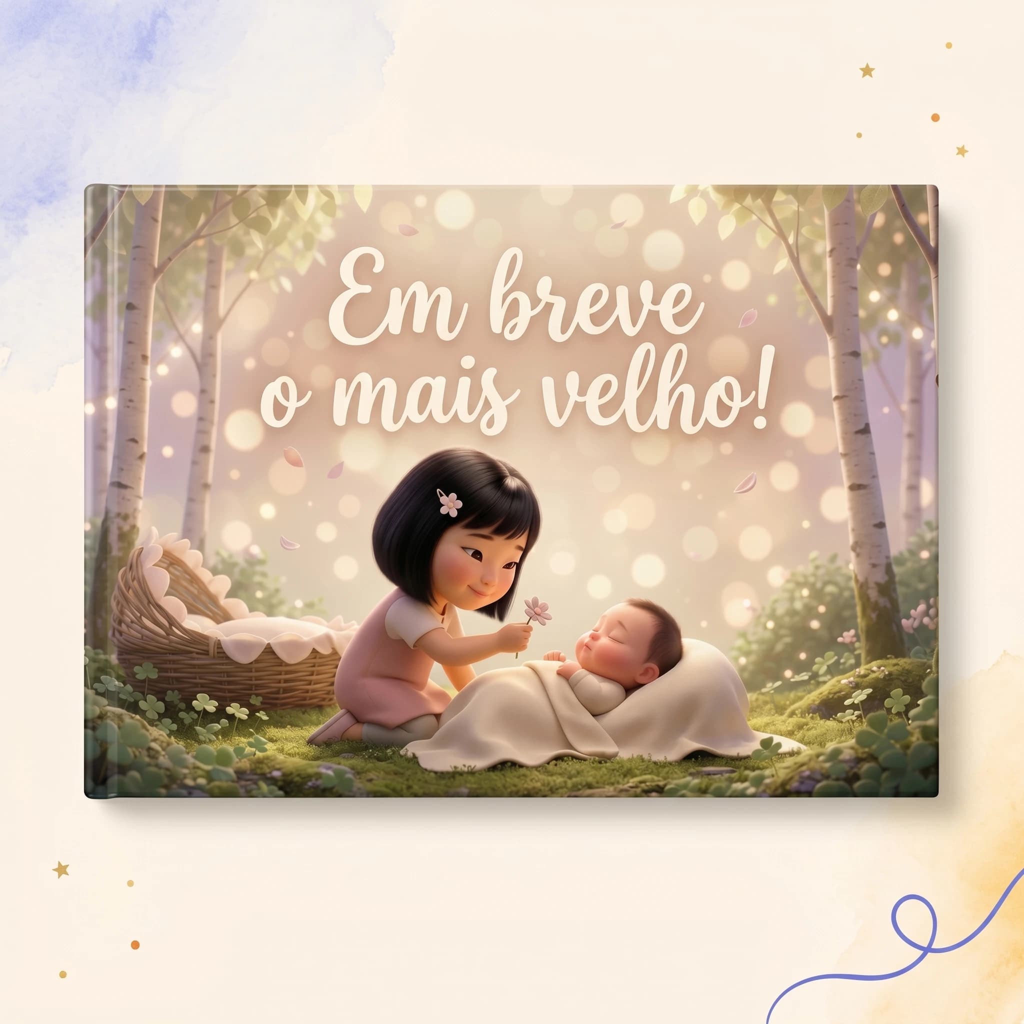 Em breve o mais velho! — capa do livro