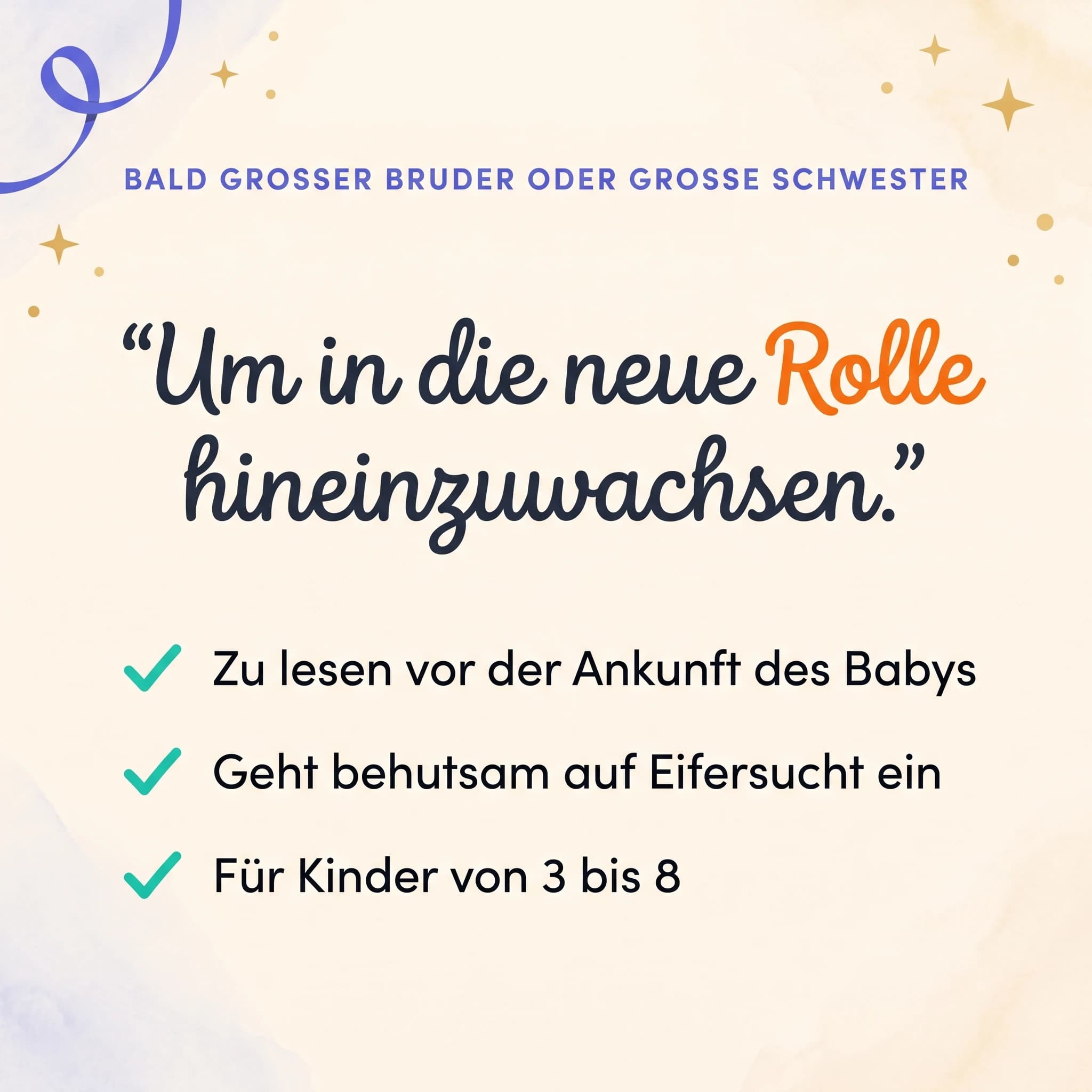 Bald groß! — Produktkarte