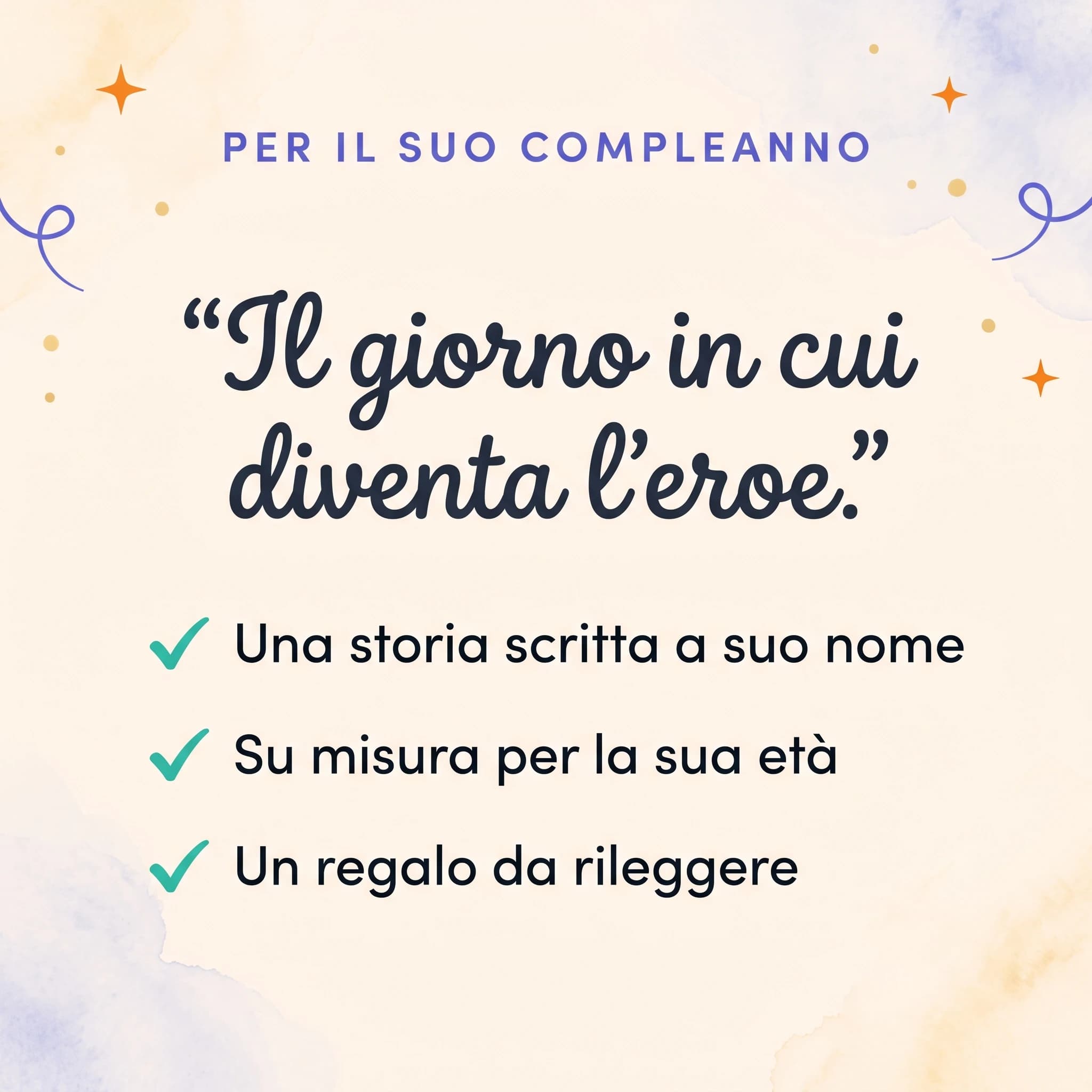 Il mio libro di compleanno — scheda prodotto