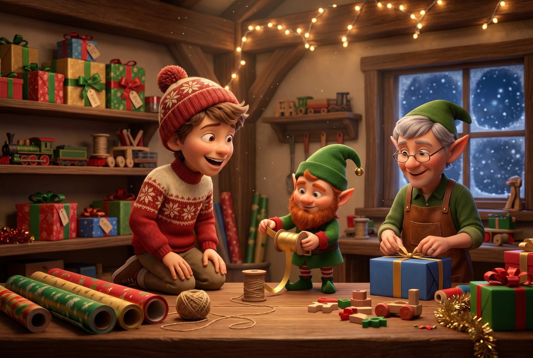 My Magical Christmas — inside scene 1