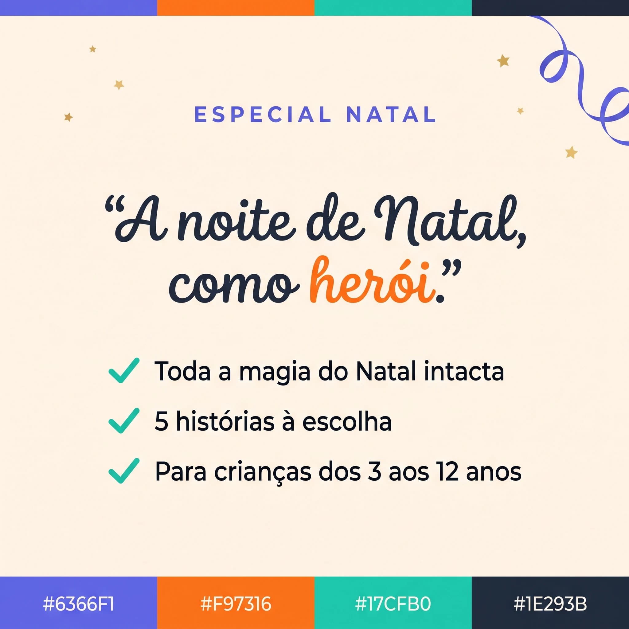 O Meu Natal Mágico — cartão de produto