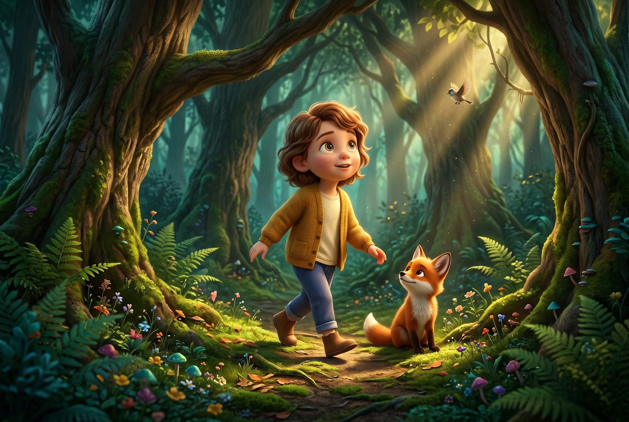 Custom Storybook — inside scene 1