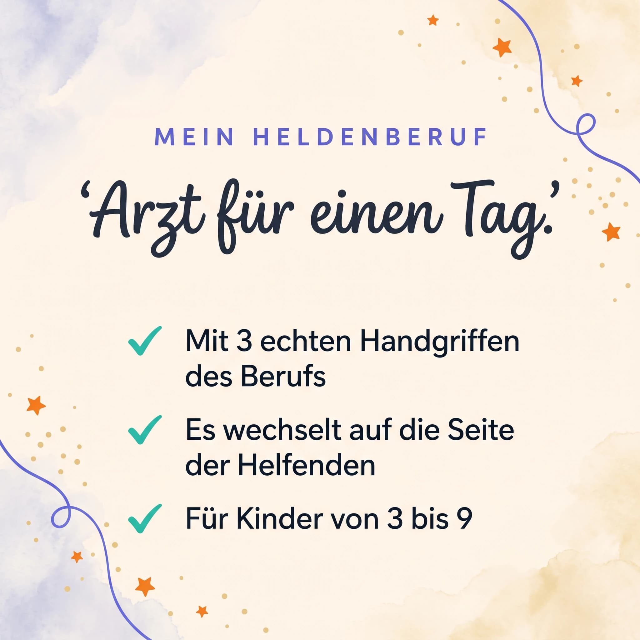 Arzt für einen Tag — Produktkarte