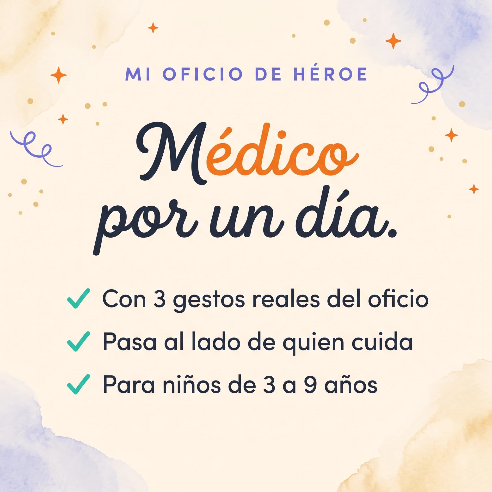 Doctor por un día — ficha de producto
