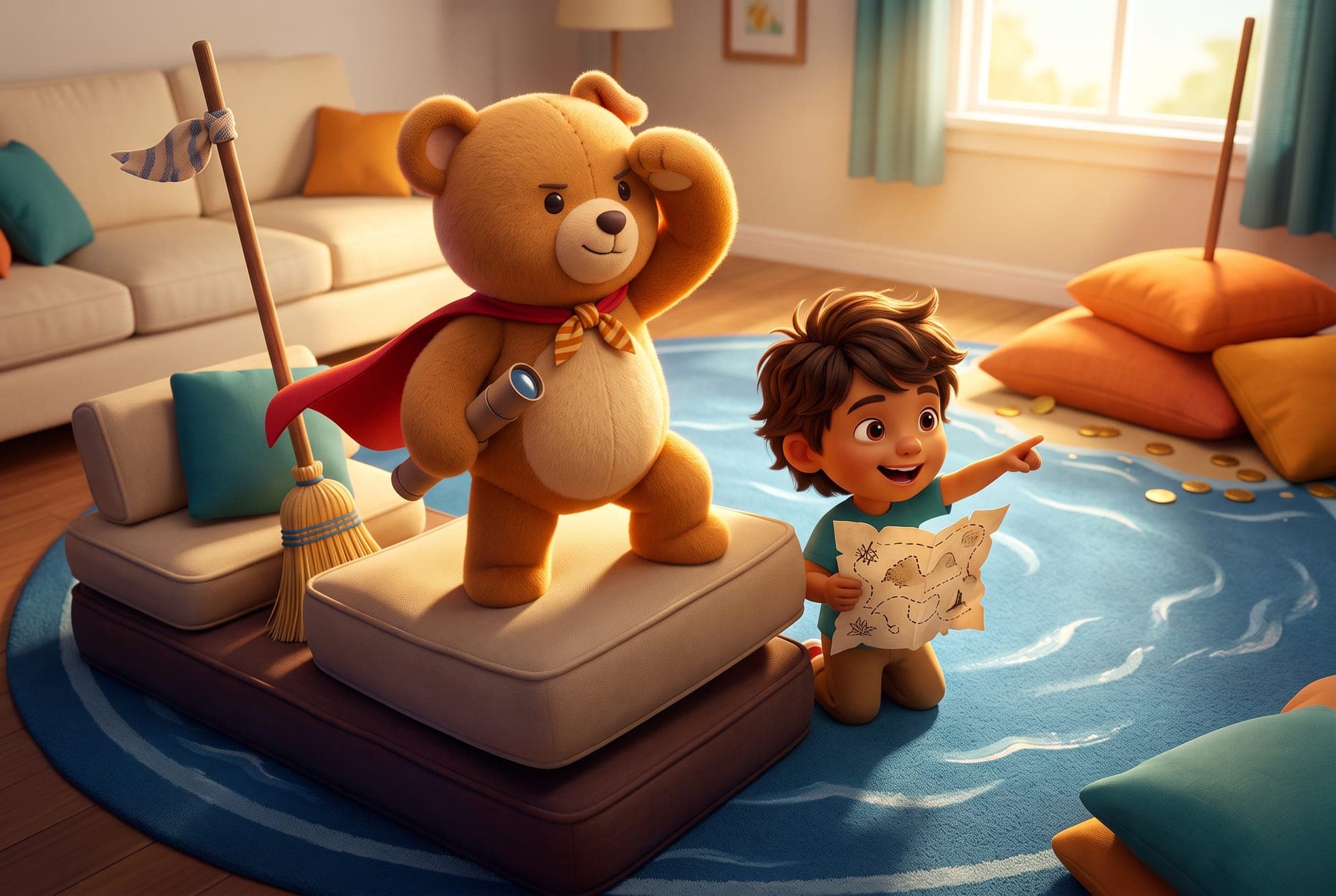 Peluche, o verdadeiro herói — página interior 1