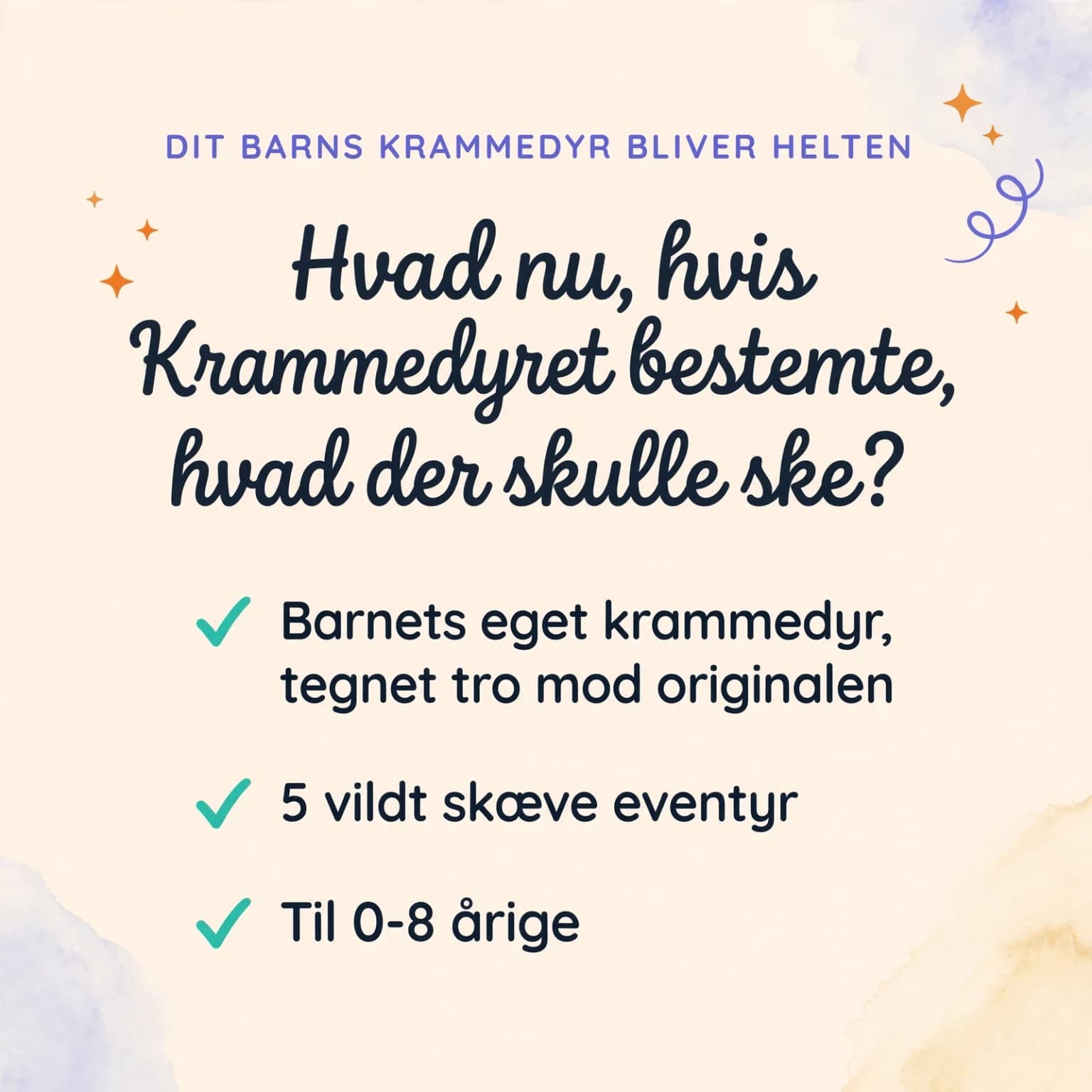 Krammedyret, den rigtige helt — produktkort