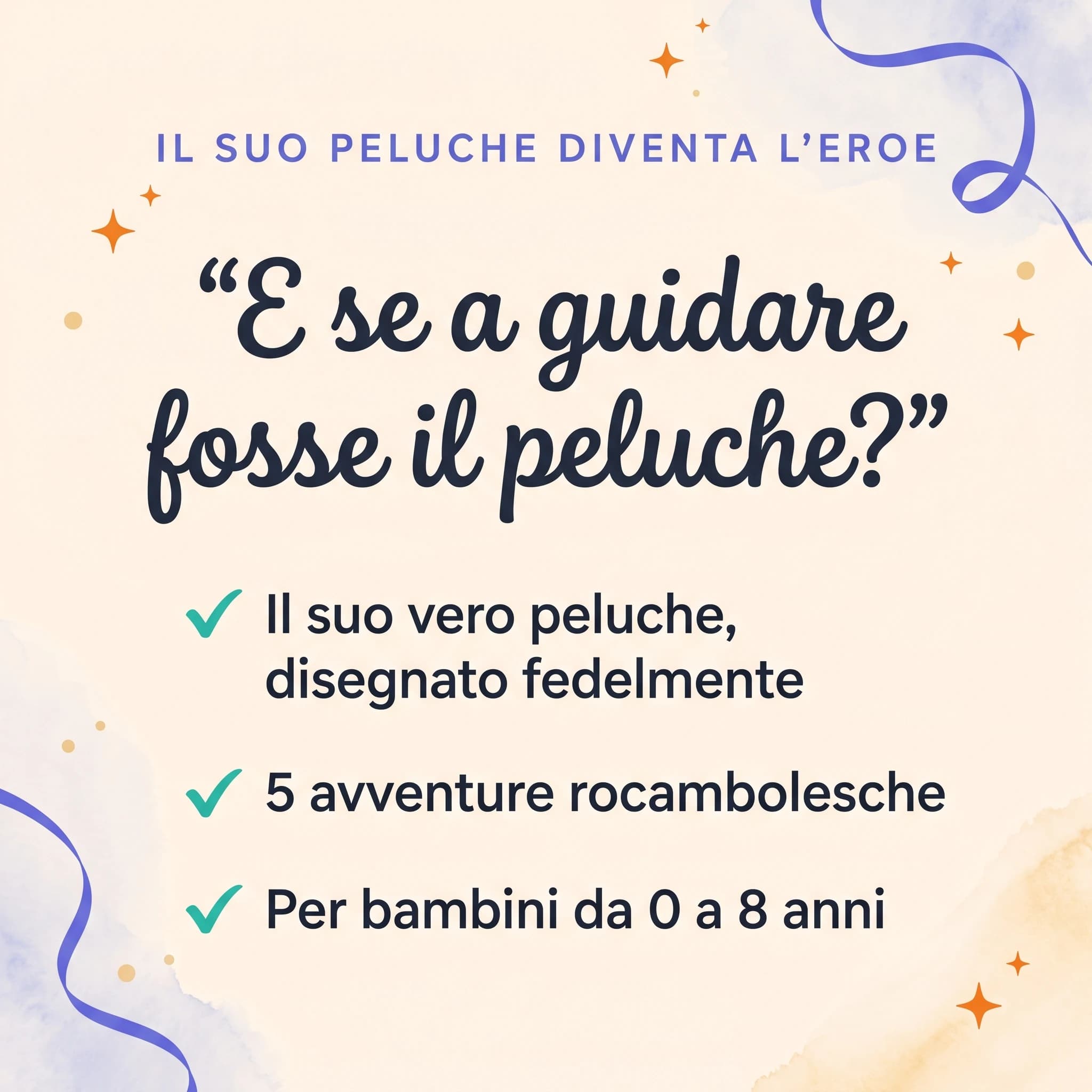Peluche, il vero eroe — scheda prodotto