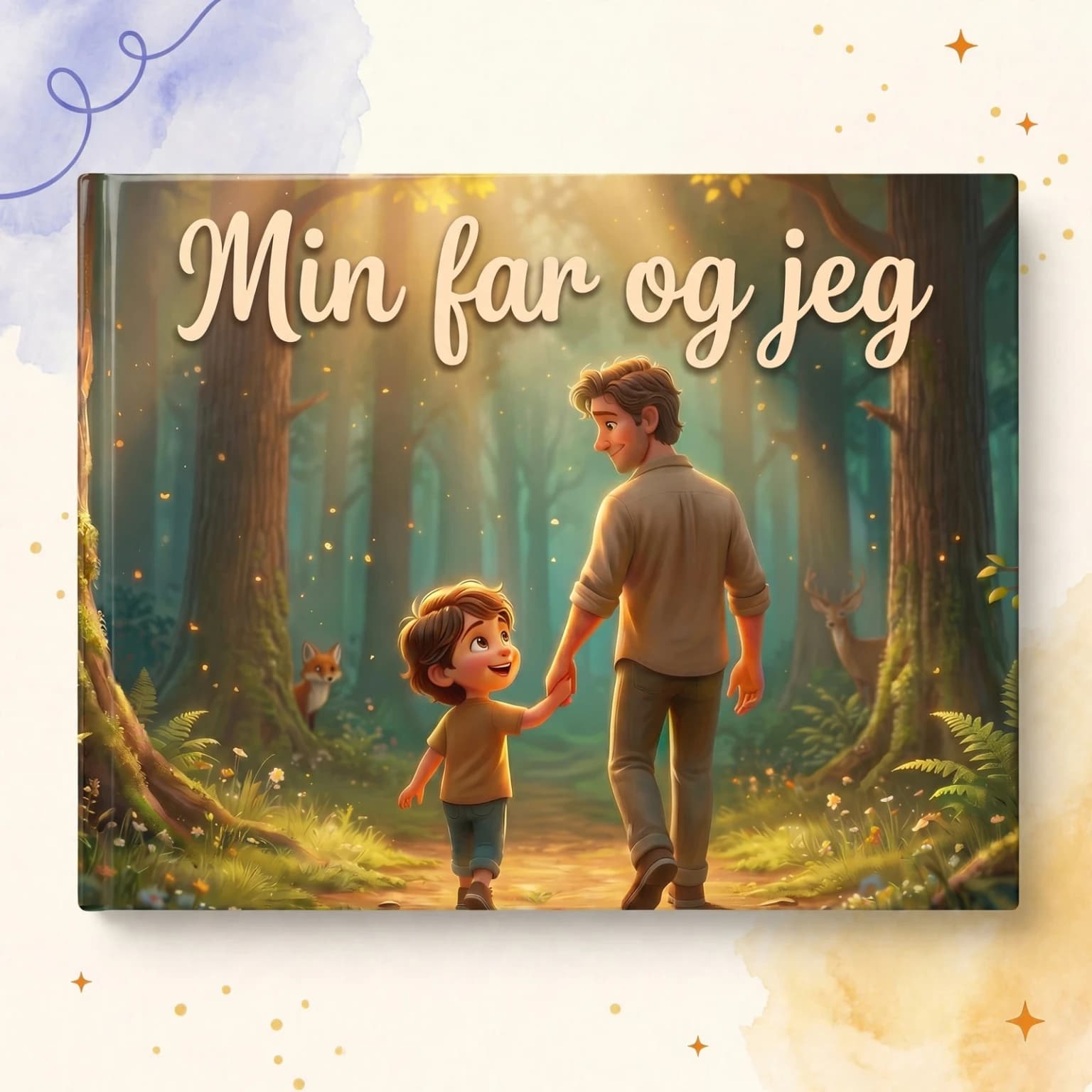 Min far og mig