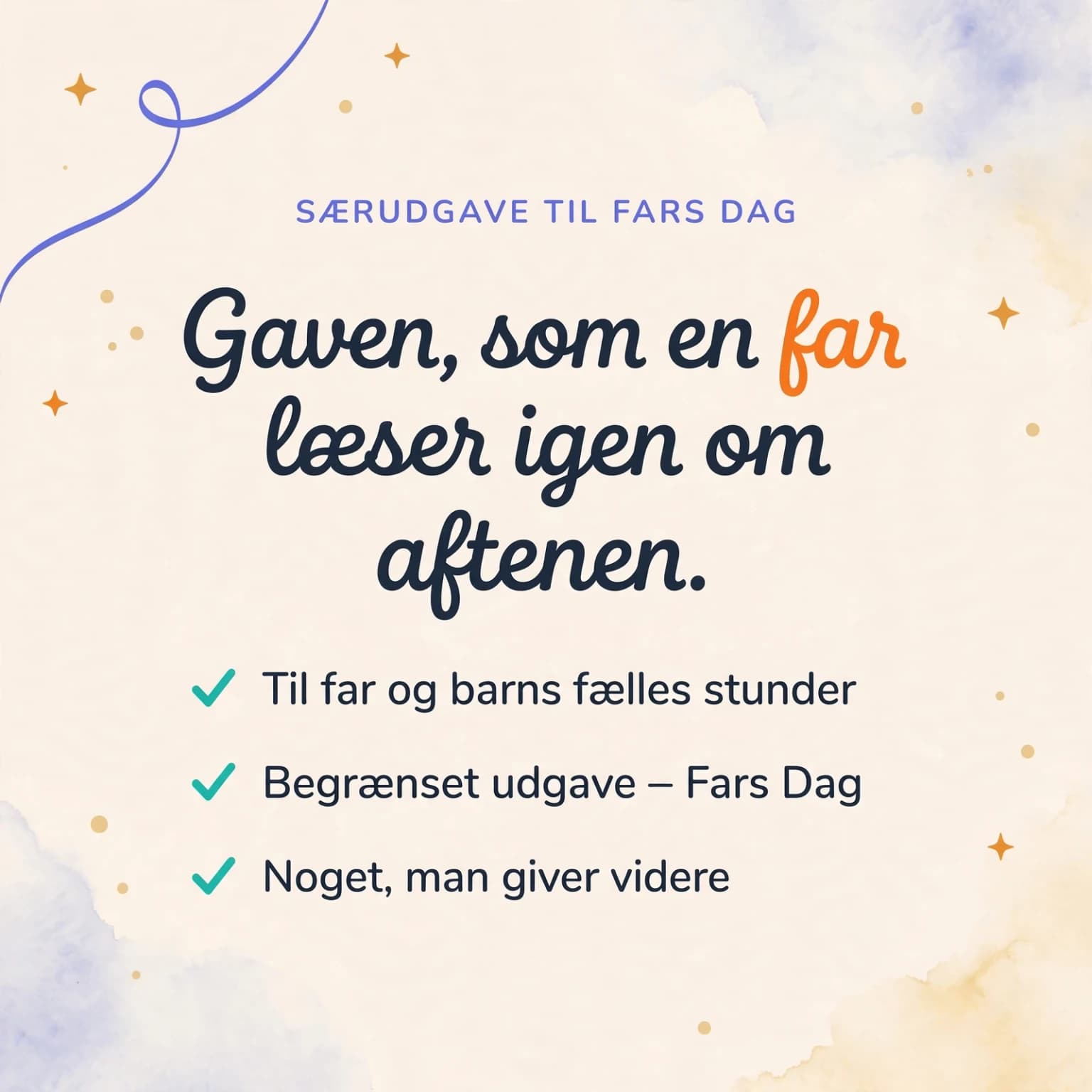 Min far og mig — produktkort