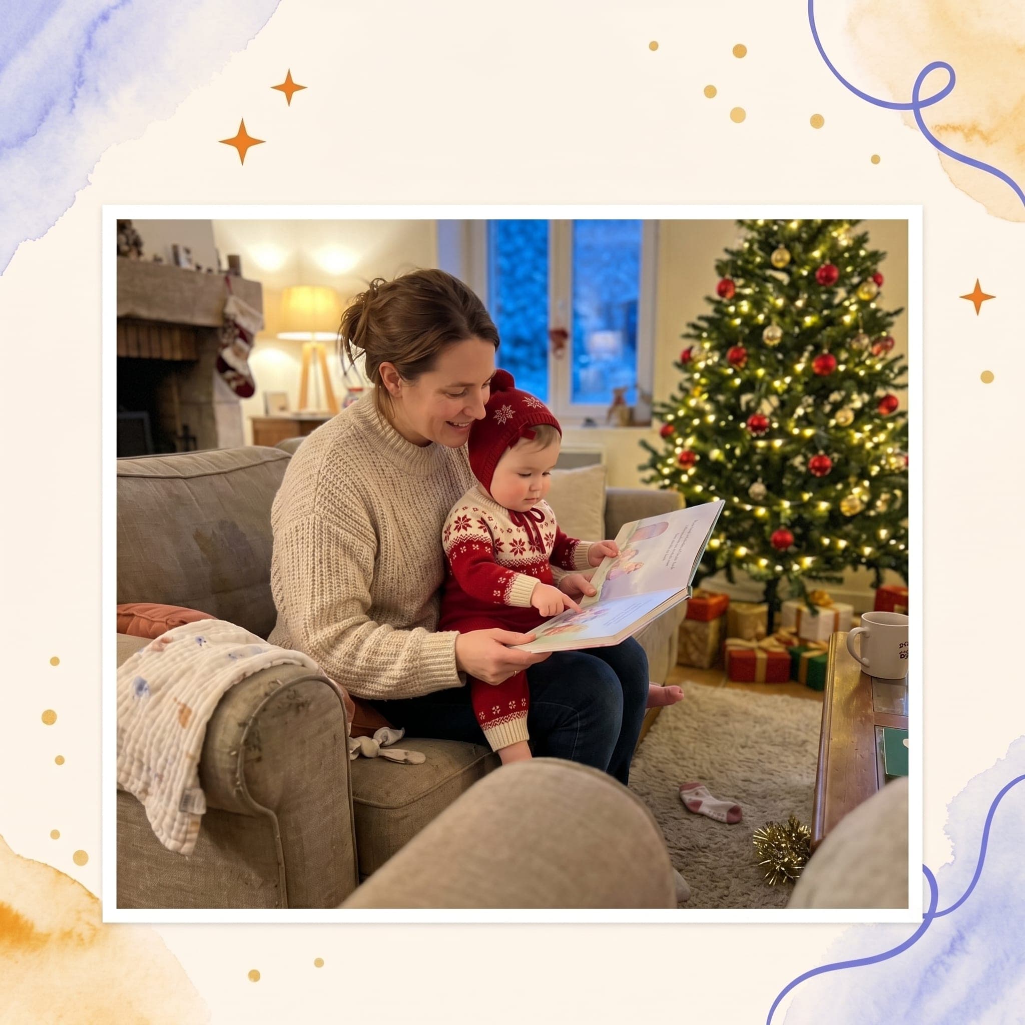 My First Christmas — a family reading moment