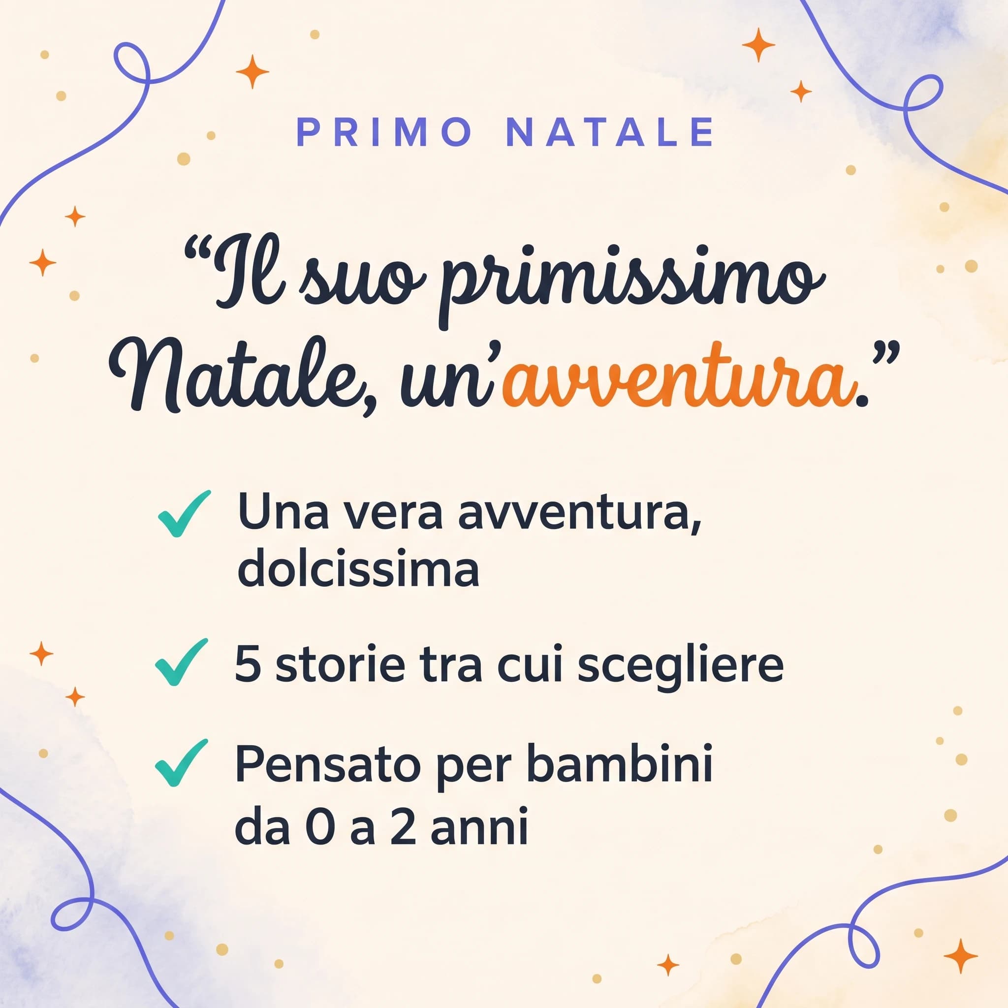 Il mio primo Natale — scheda prodotto