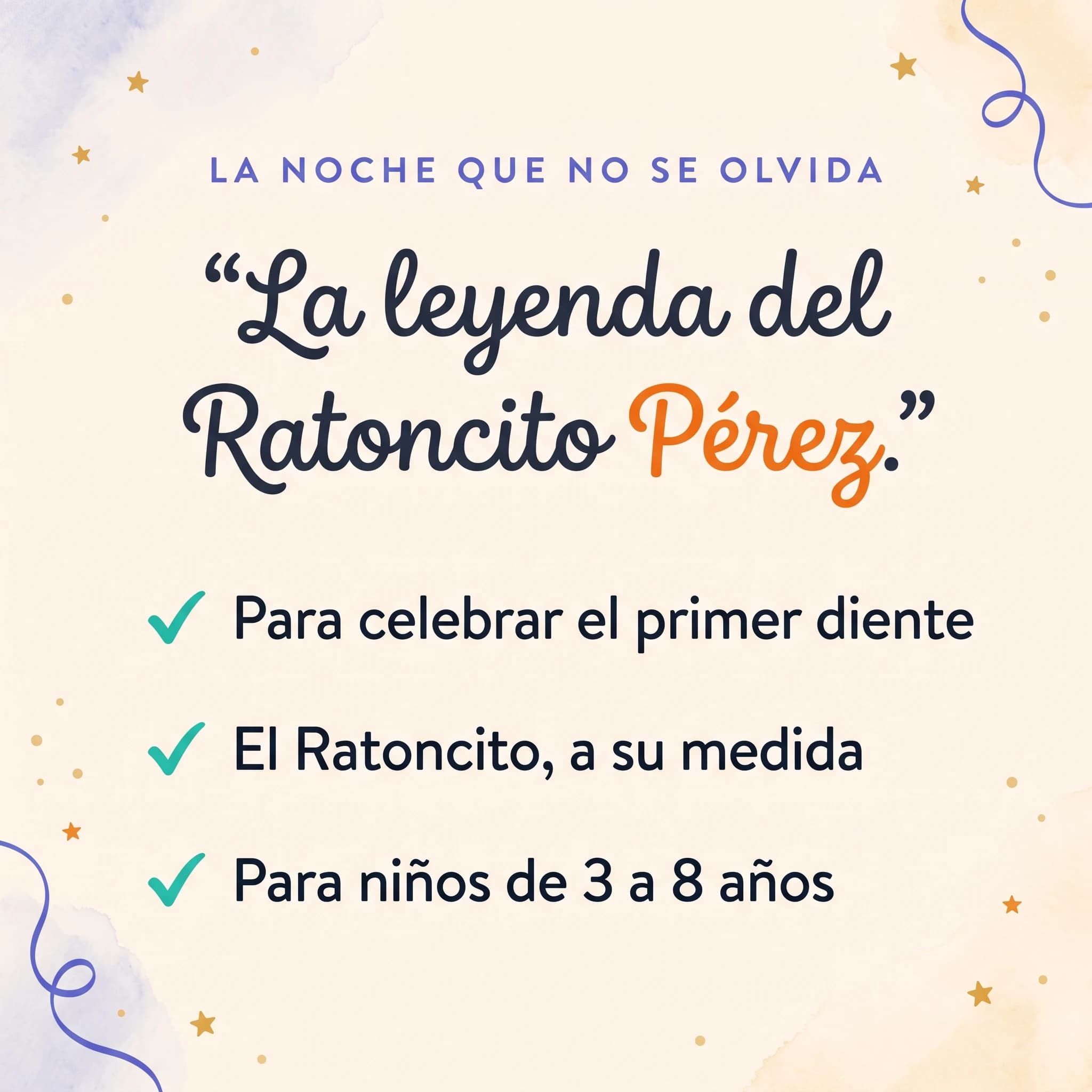 La noche de mi primer diente — ficha de producto