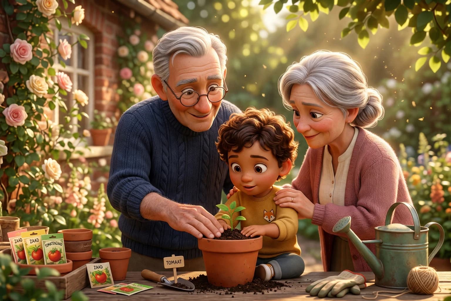 Oma, Opa en ik — binnenpagina 2