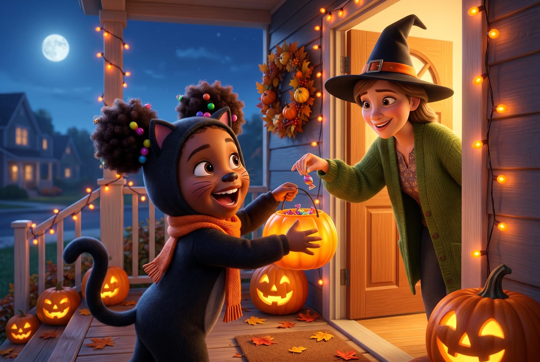 My Halloween Night — inside scene 1