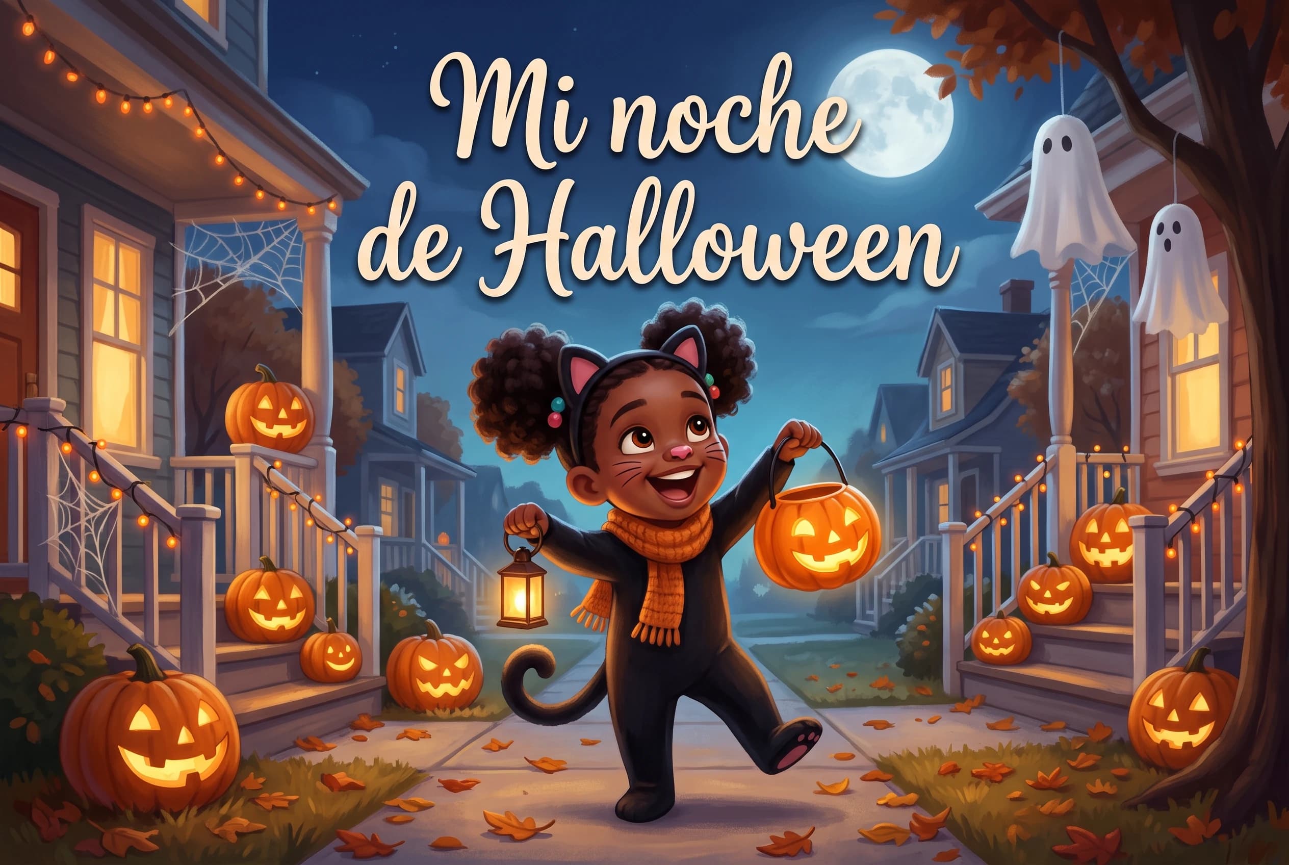 Portada del libro «Mi noche de Halloween»