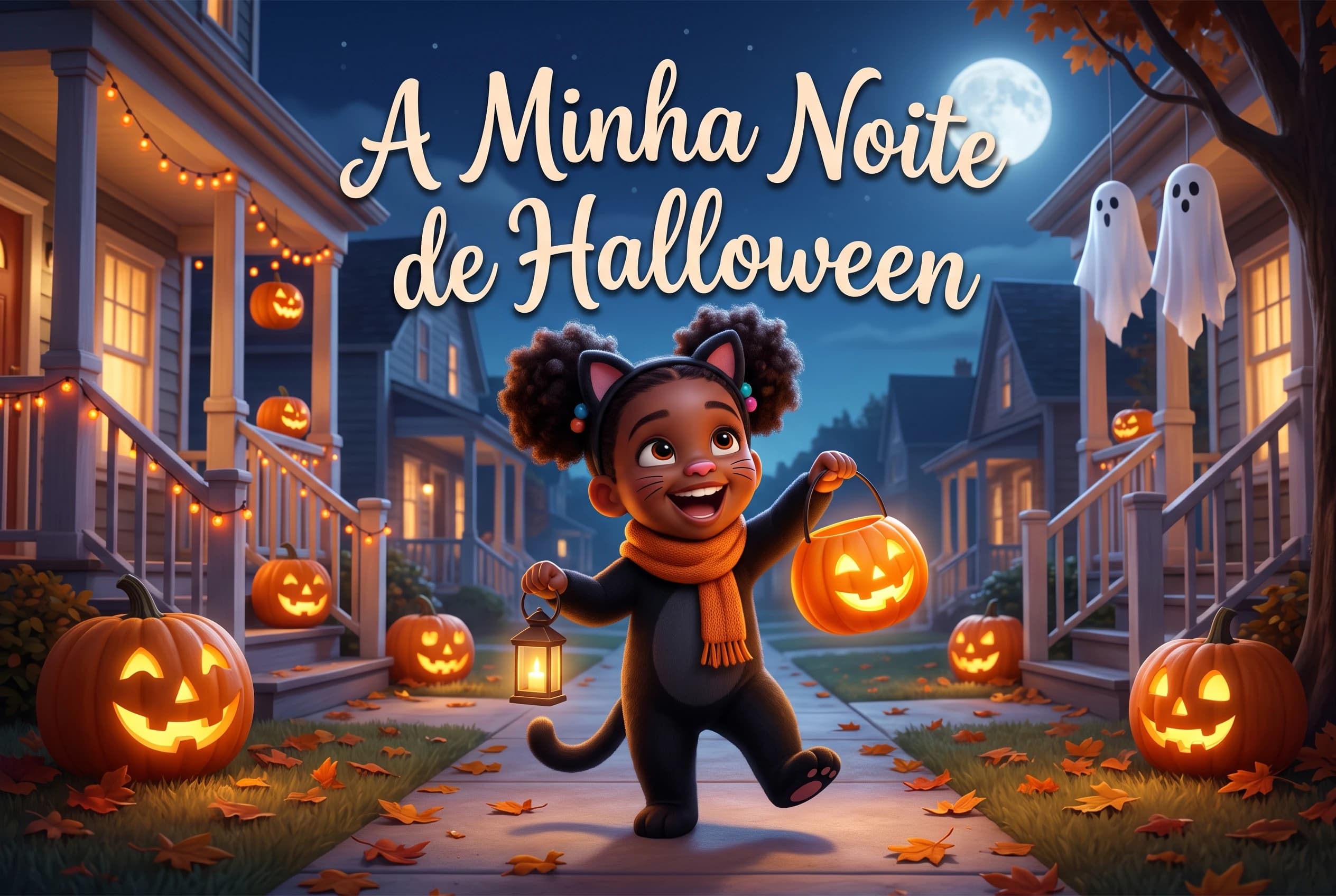 Capa do livro «A minha noite de Halloween»