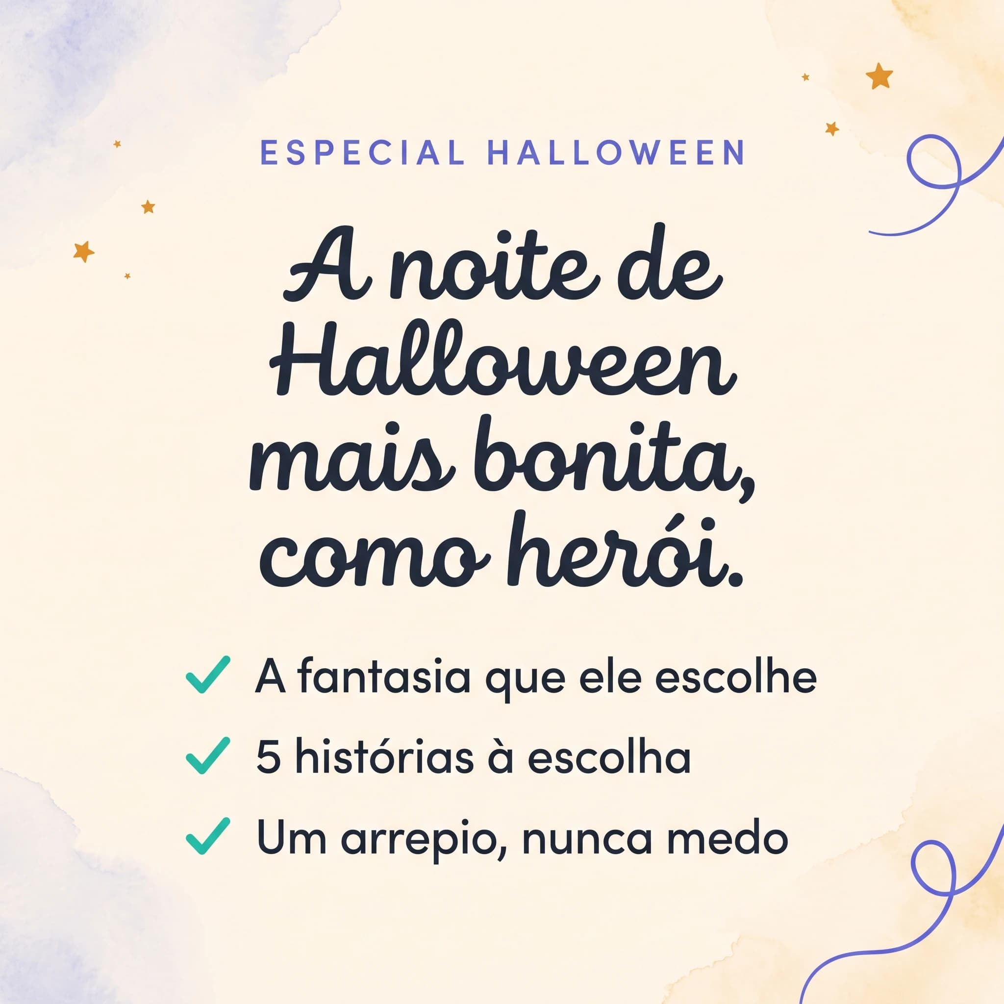 A Minha Noite de Halloween — cartão de produto