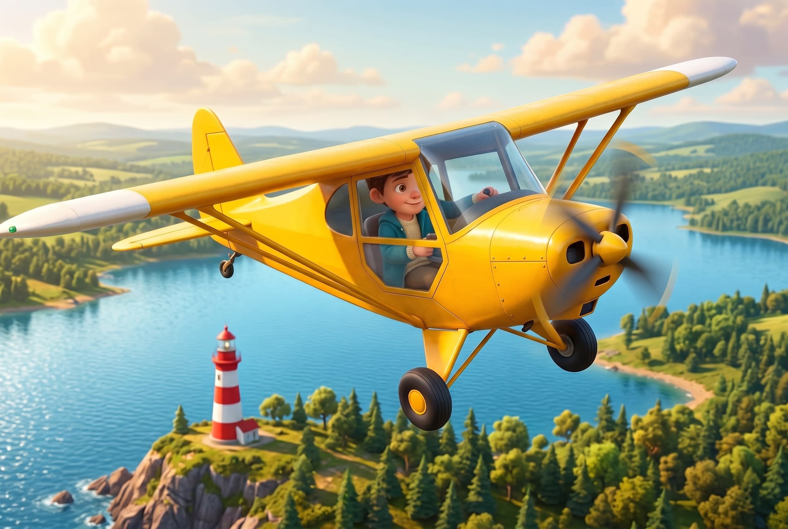 My Little Airplane — inside scene 3