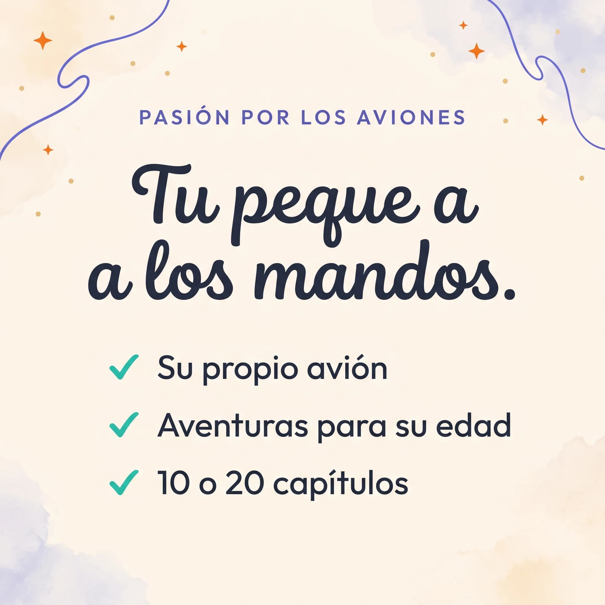 Mi pequeño avión — ficha de producto
