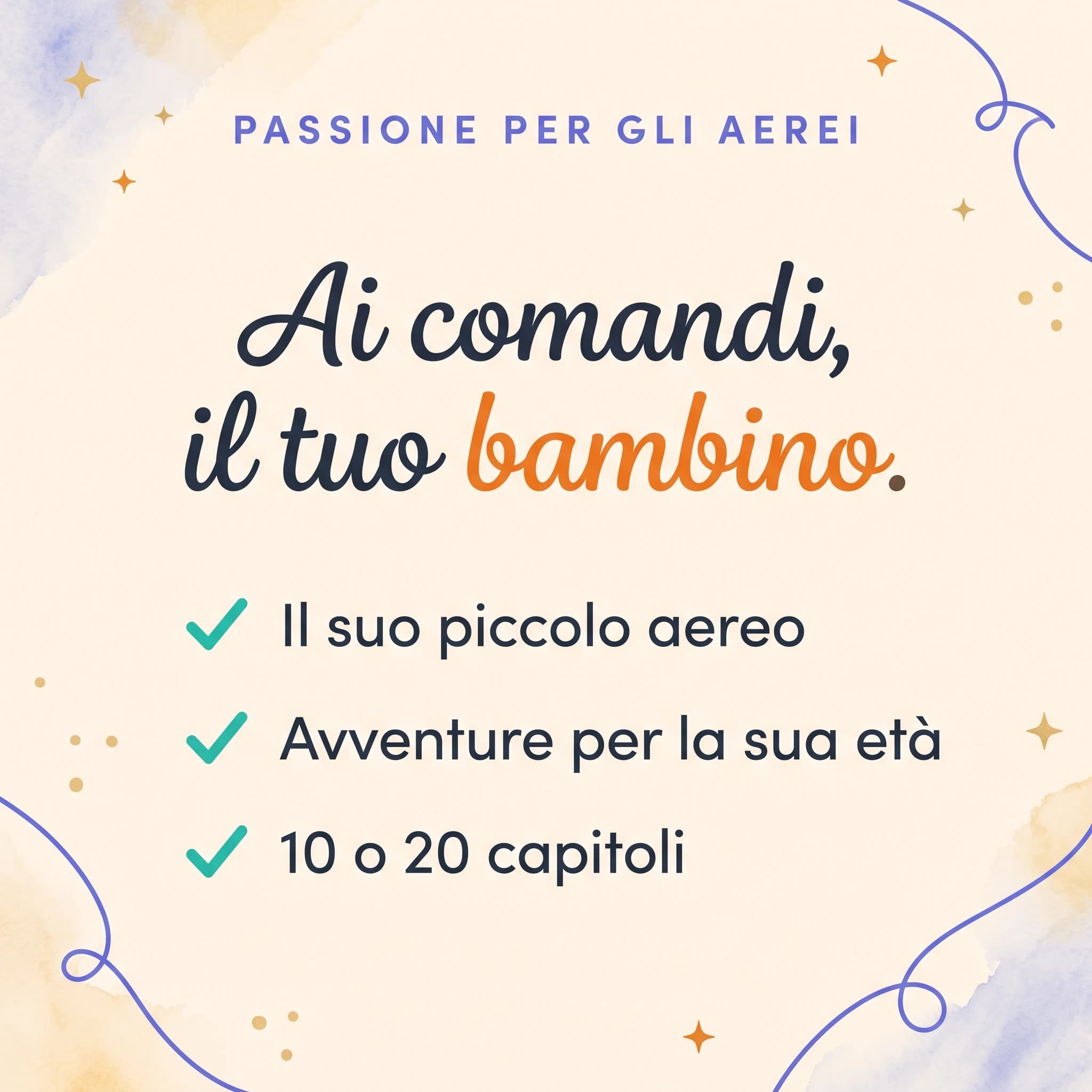 Il mio piccolo aereo — scheda prodotto
