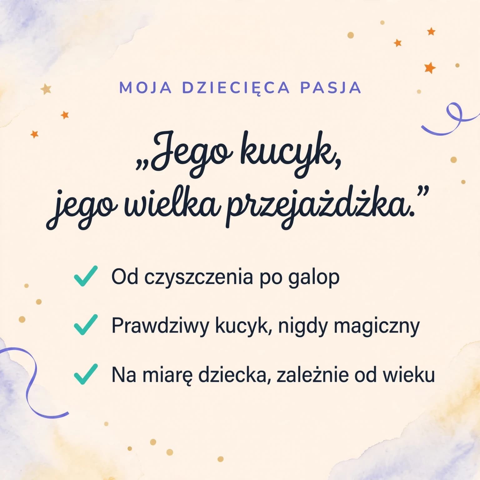Mój kucyk i ja — karta produktu