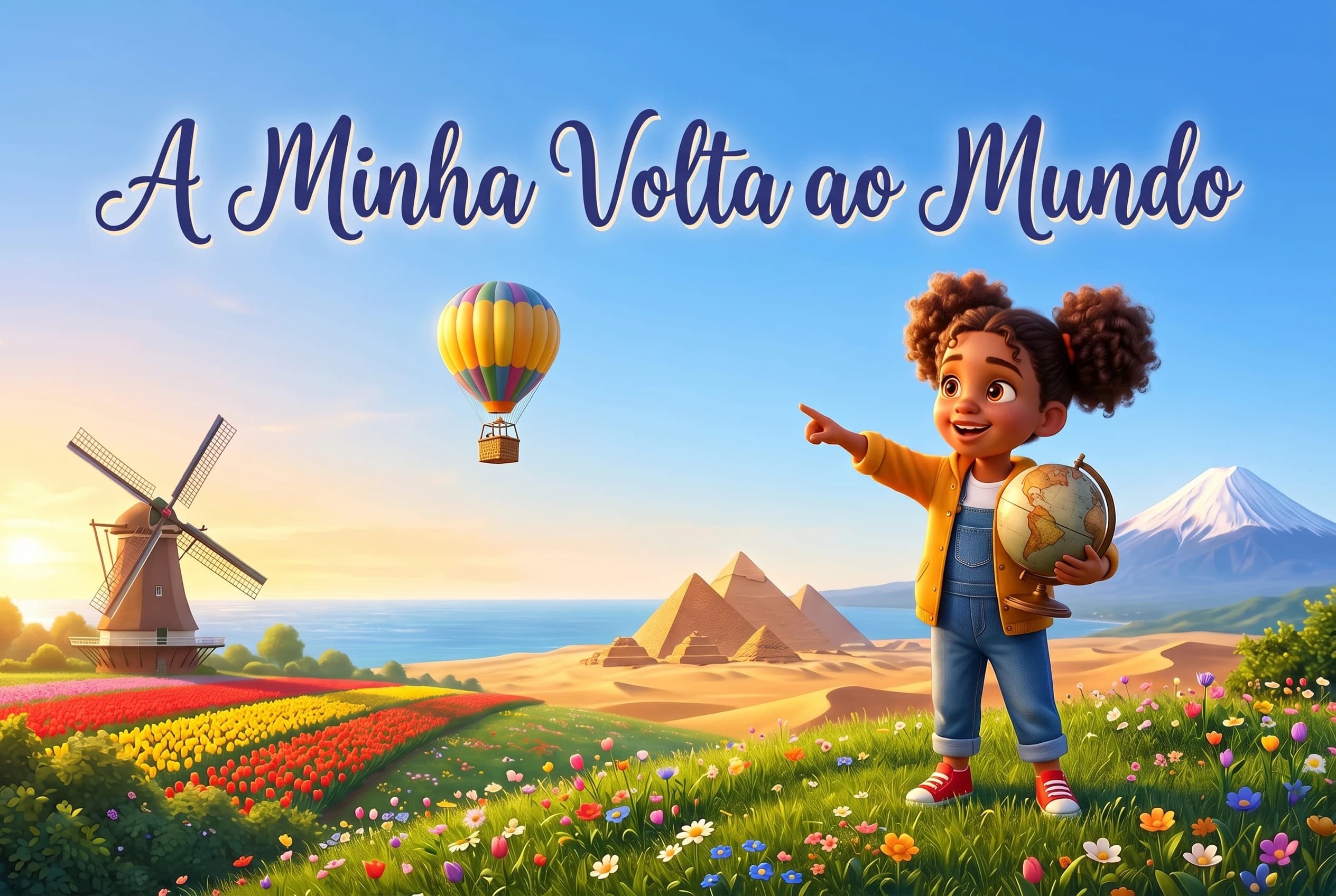 Capa do livro A Minha Volta ao Mundo