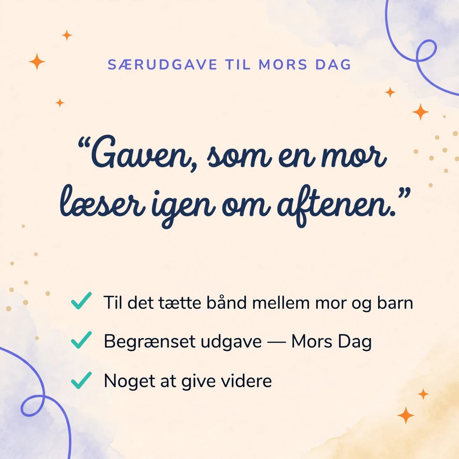 Min mor og mig — produktkort