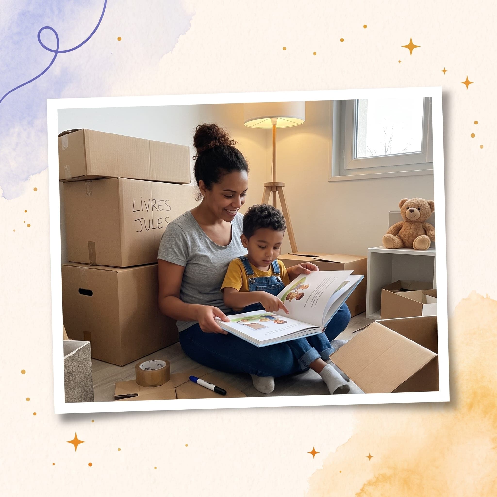 Vamos mudar de casa! — momento de leitura em família