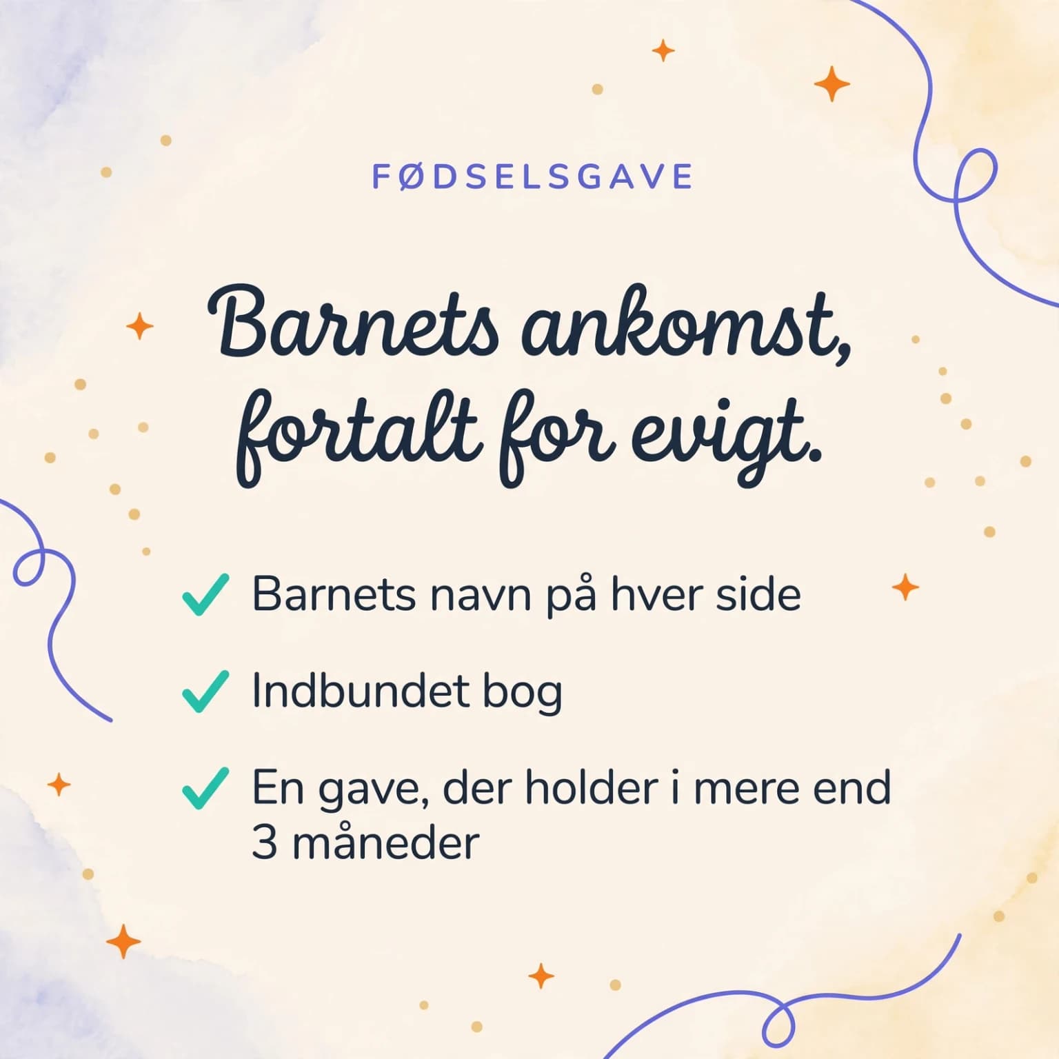 Velkommen til verden — produktkort