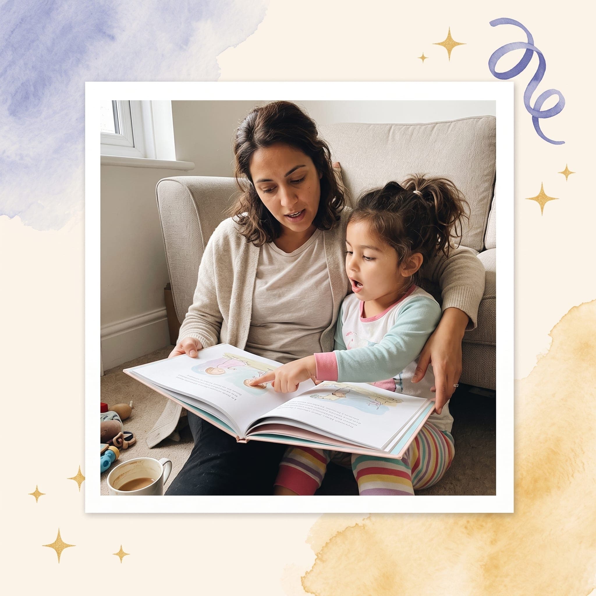 Our Story, Before You — a family reading moment