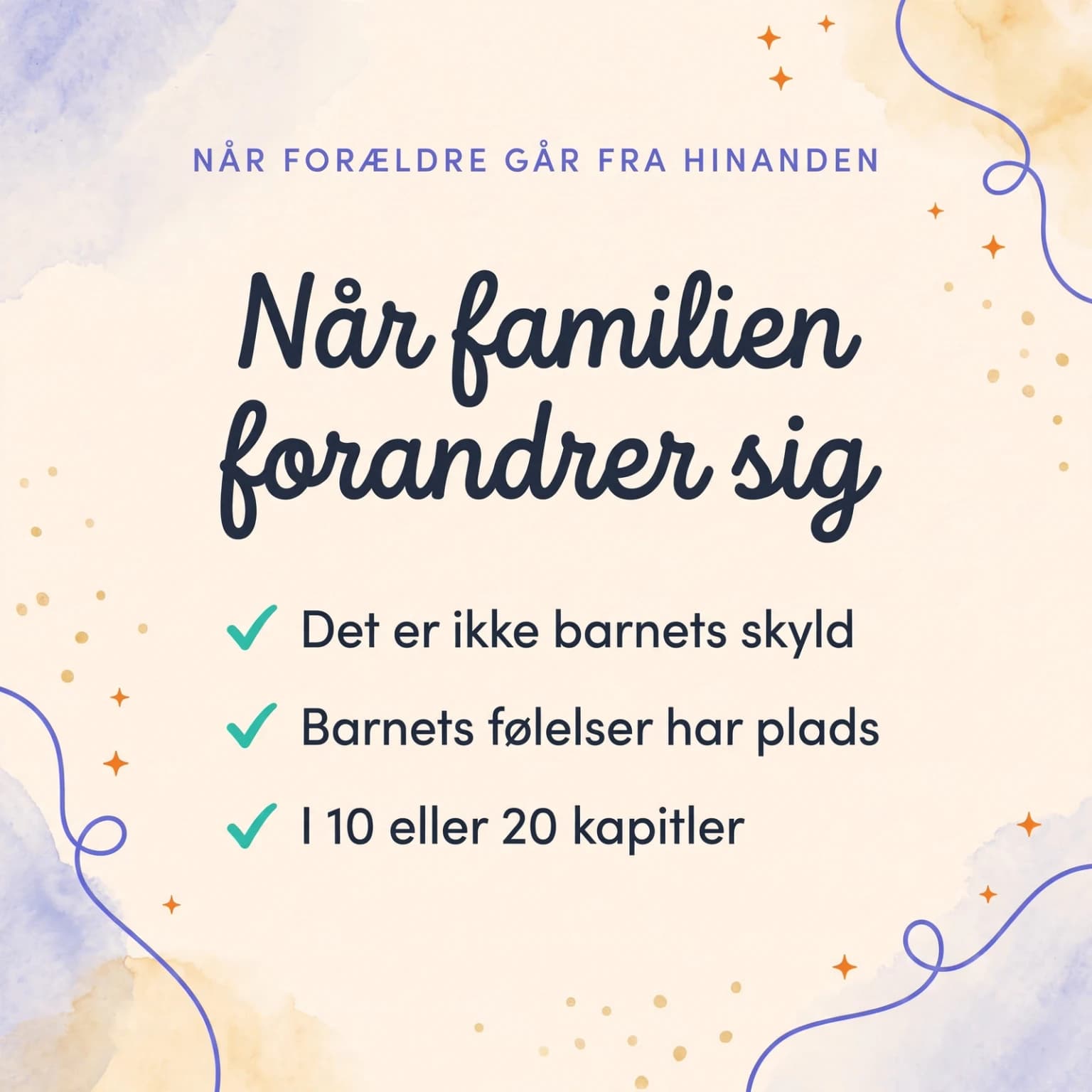 Når familien ændrer sig: forældrenes skilsmisse — produktkort
