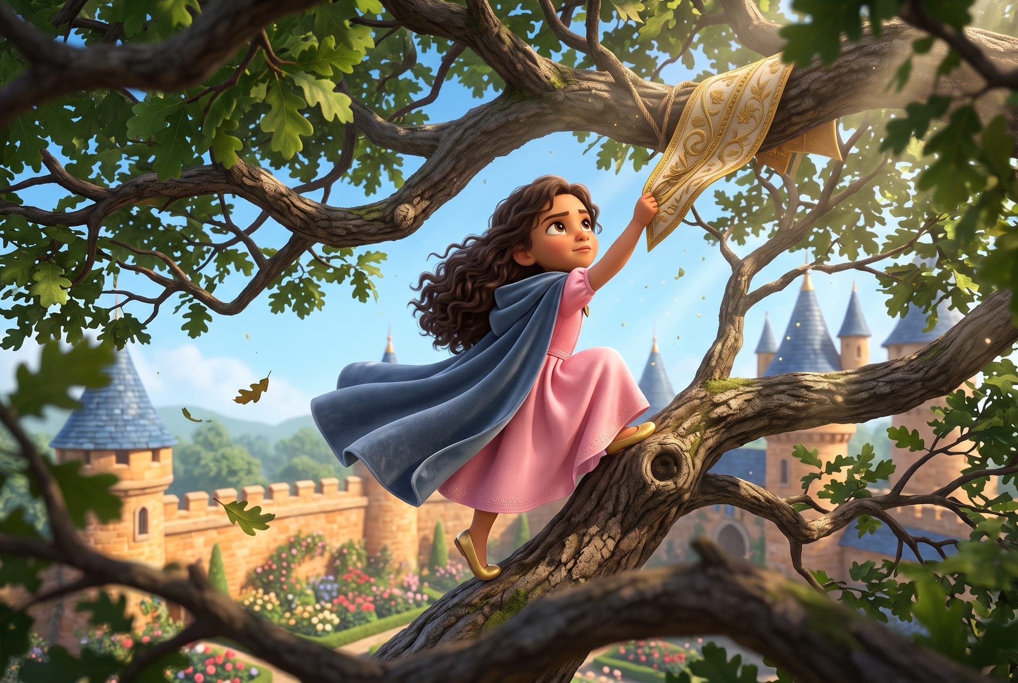Piccola principessa — scena interna 1