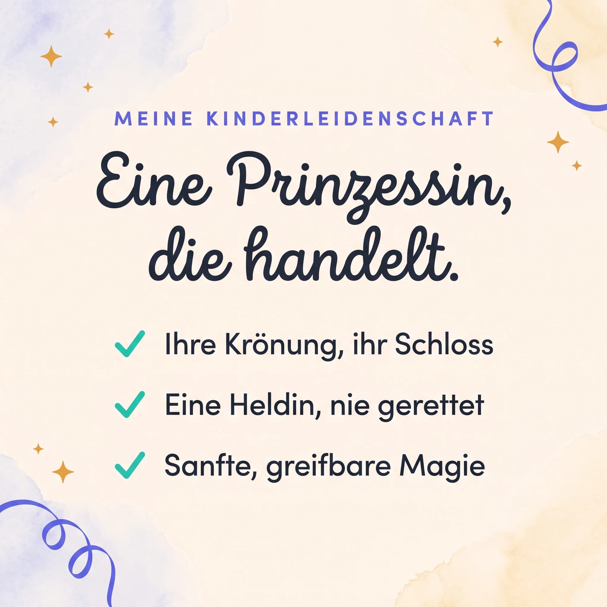 Kleine Prinzessin — Produktkarte