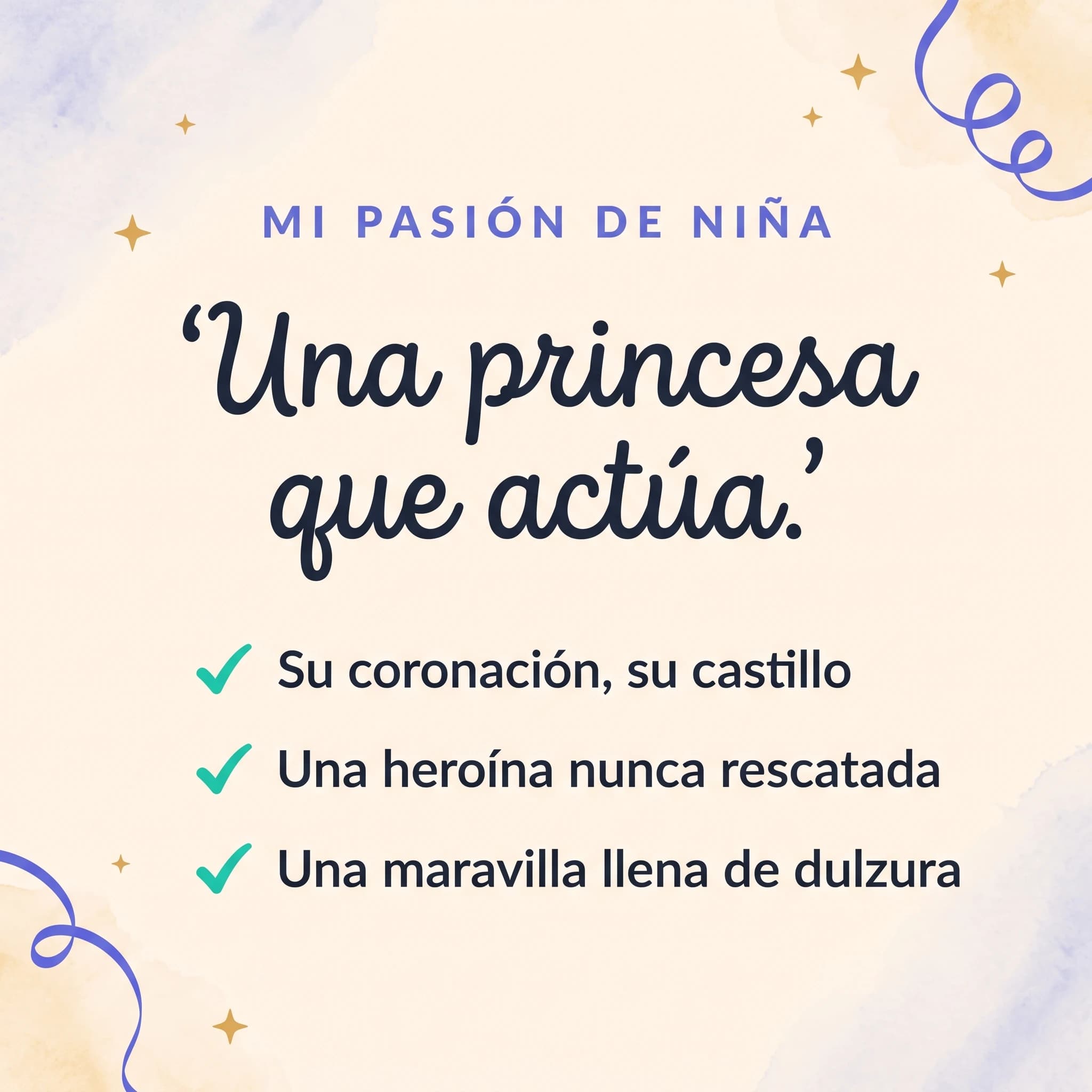 Pequeña princesa — ficha de producto