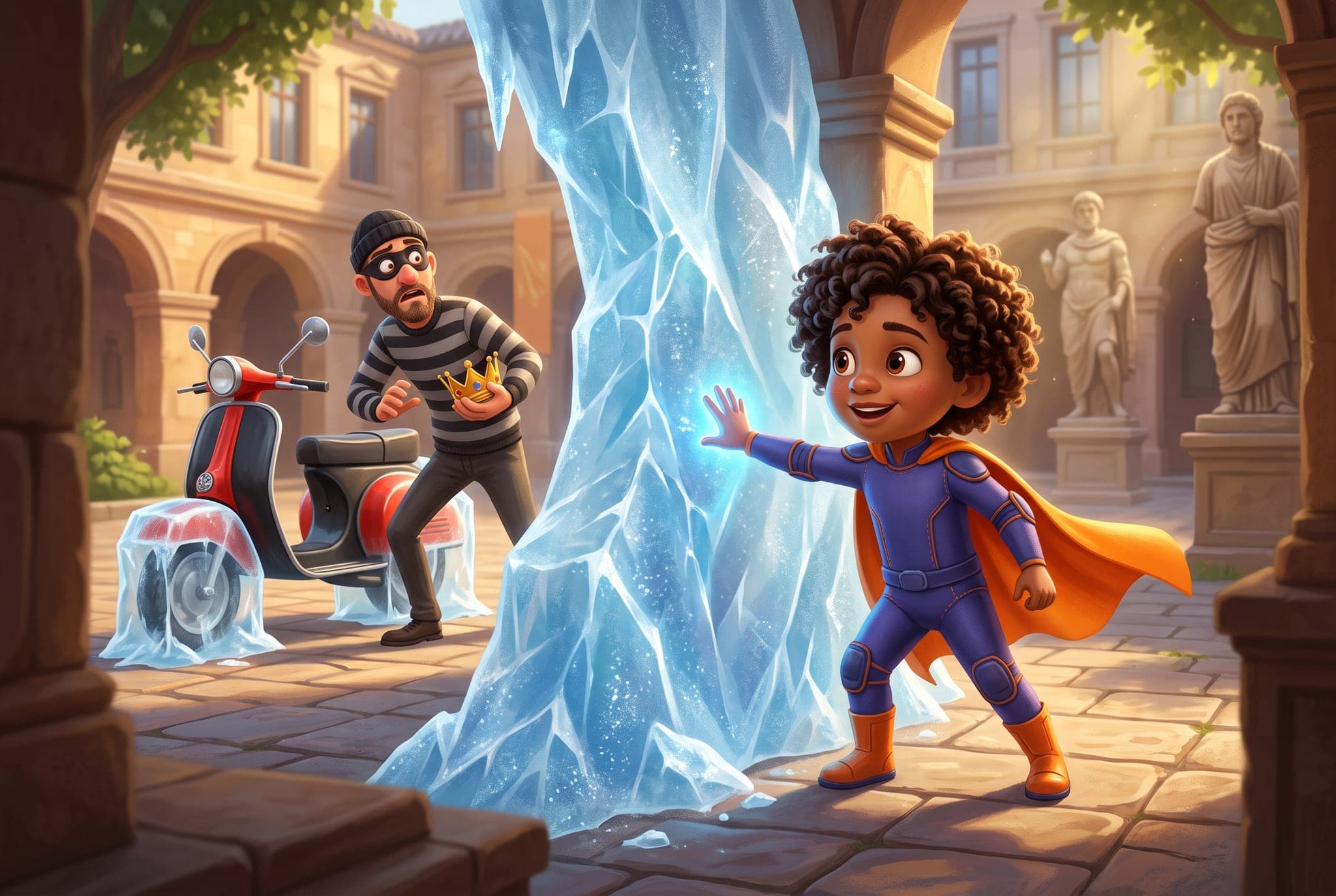My Superhero Adventure — inside scene 1