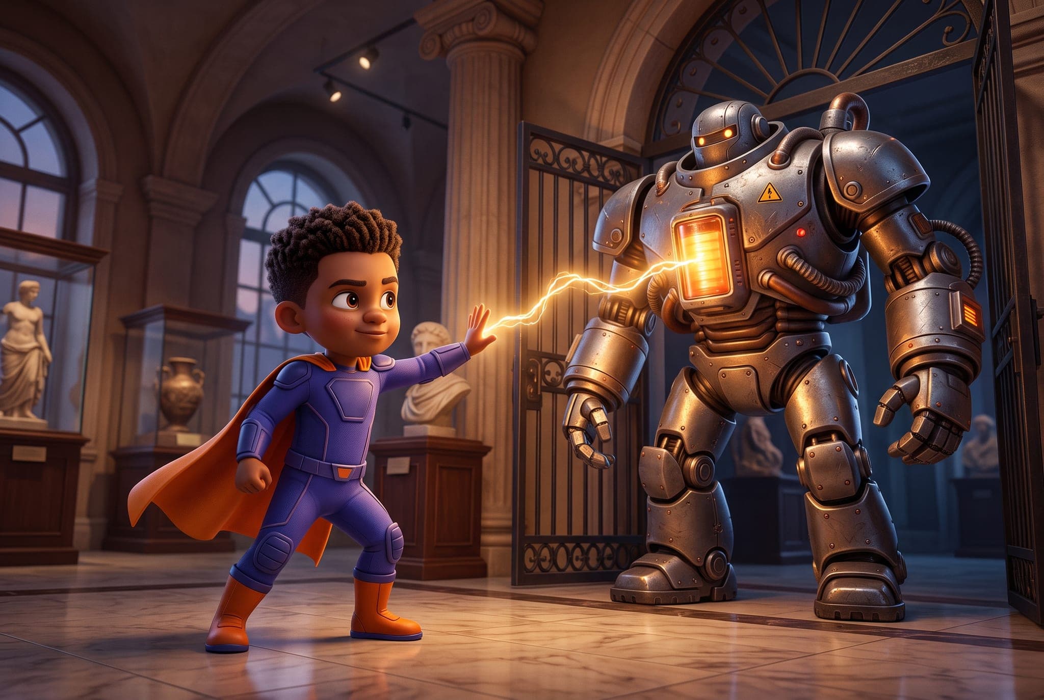 My Superhero Adventure — inside scene 3