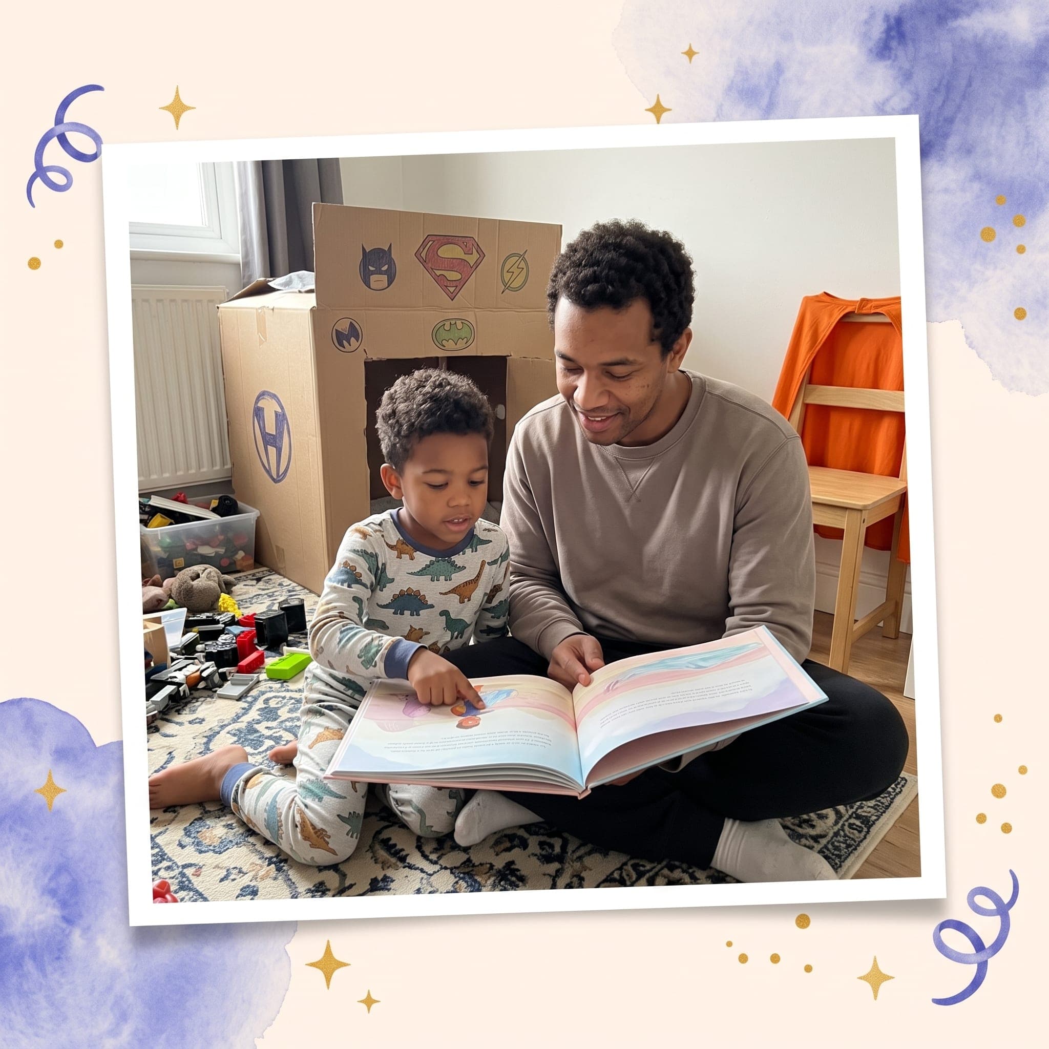 My Superhero Adventure — a family reading moment