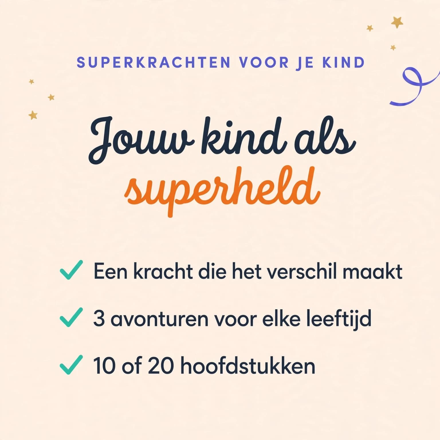 Mijn superheldenavontuur — productkaart
