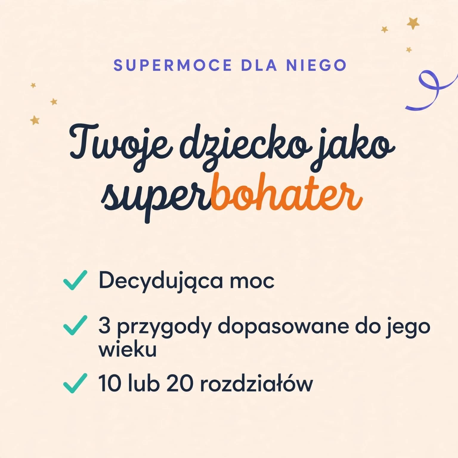Moja superherojska przygoda — karta produktu
